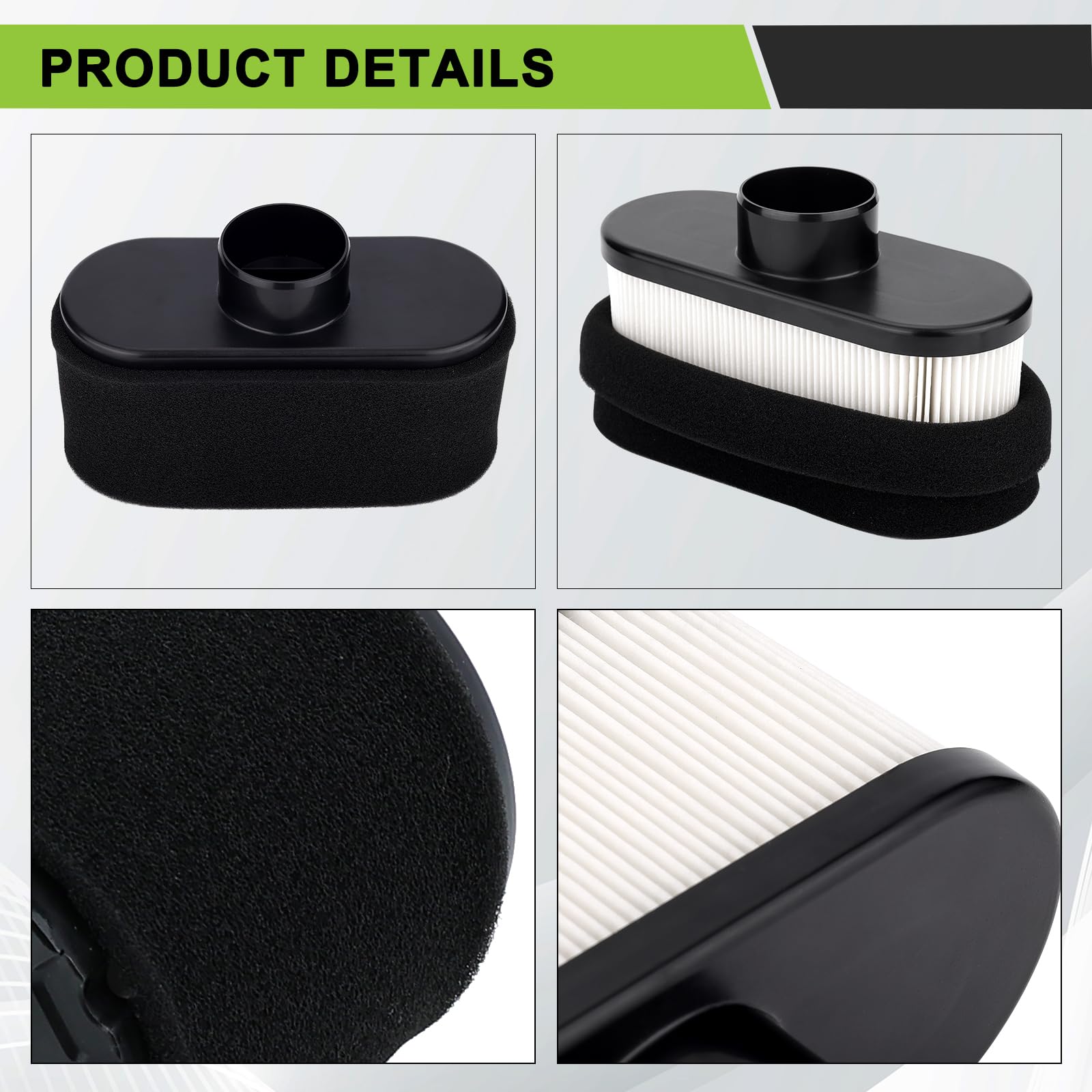 Harbot FR691V FR730V Tune Up Kit Oil Change Kit for Kawasaki FR651V FR730V FS481V FS541V FS600V FS651V FS691V FS730V Engine Replace 11013-7049 11013-0752 11013-7047 Air Filter 49065-7007 Oil Filter