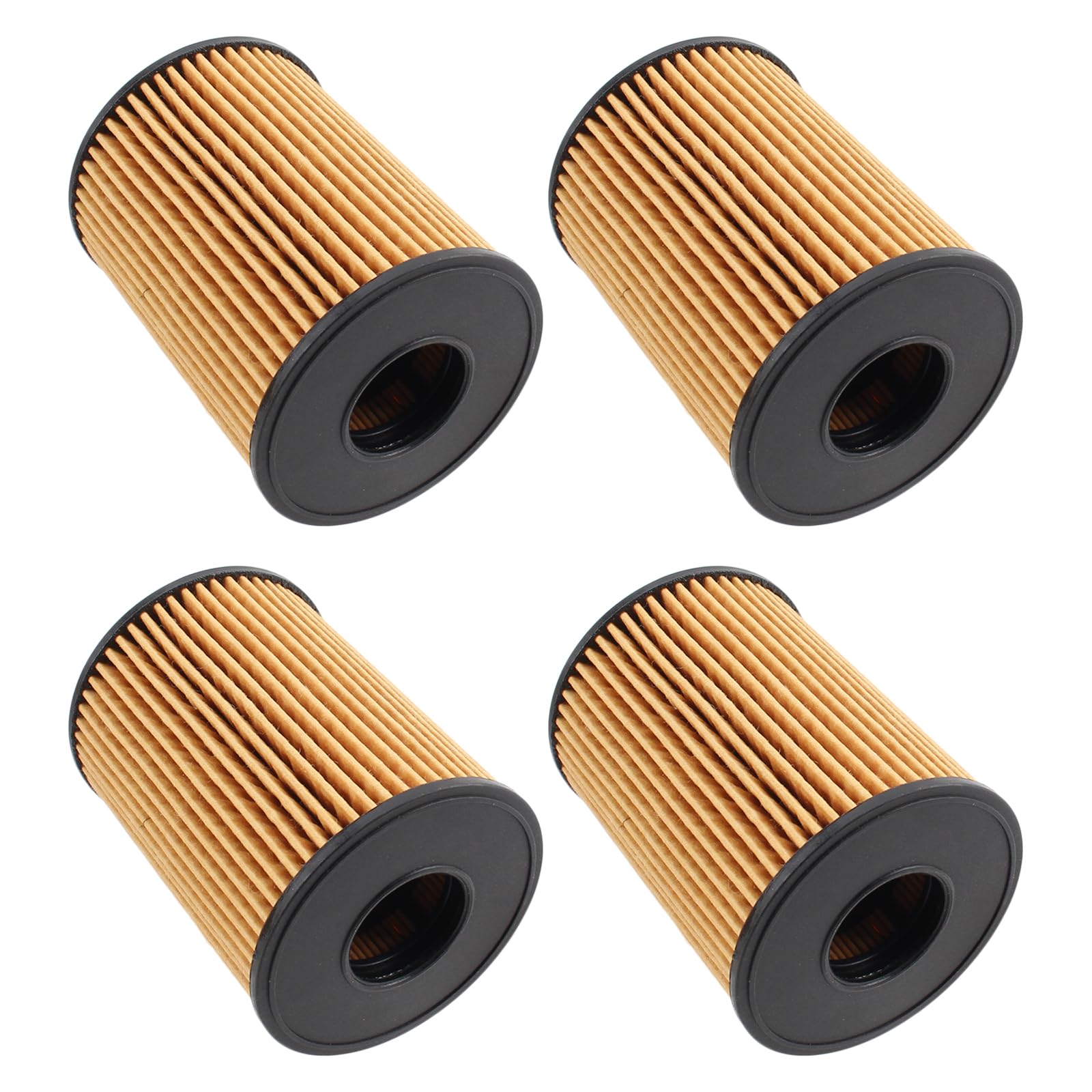 CARBBIA 26350-2S000 Oil Filter with Seals Compatible with Hyundai Santa Cruz 2.5L 2020-2022 Compatible with Kia Sorento 2.5L Engine 2021-2022 Pack of 4