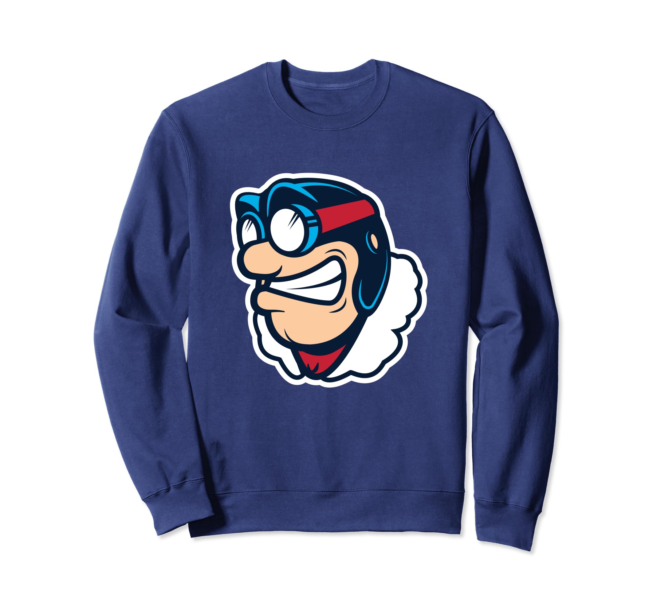 Dayton Rudy Flyer Icon Logo Officially Licensed Navy Sweatshirt