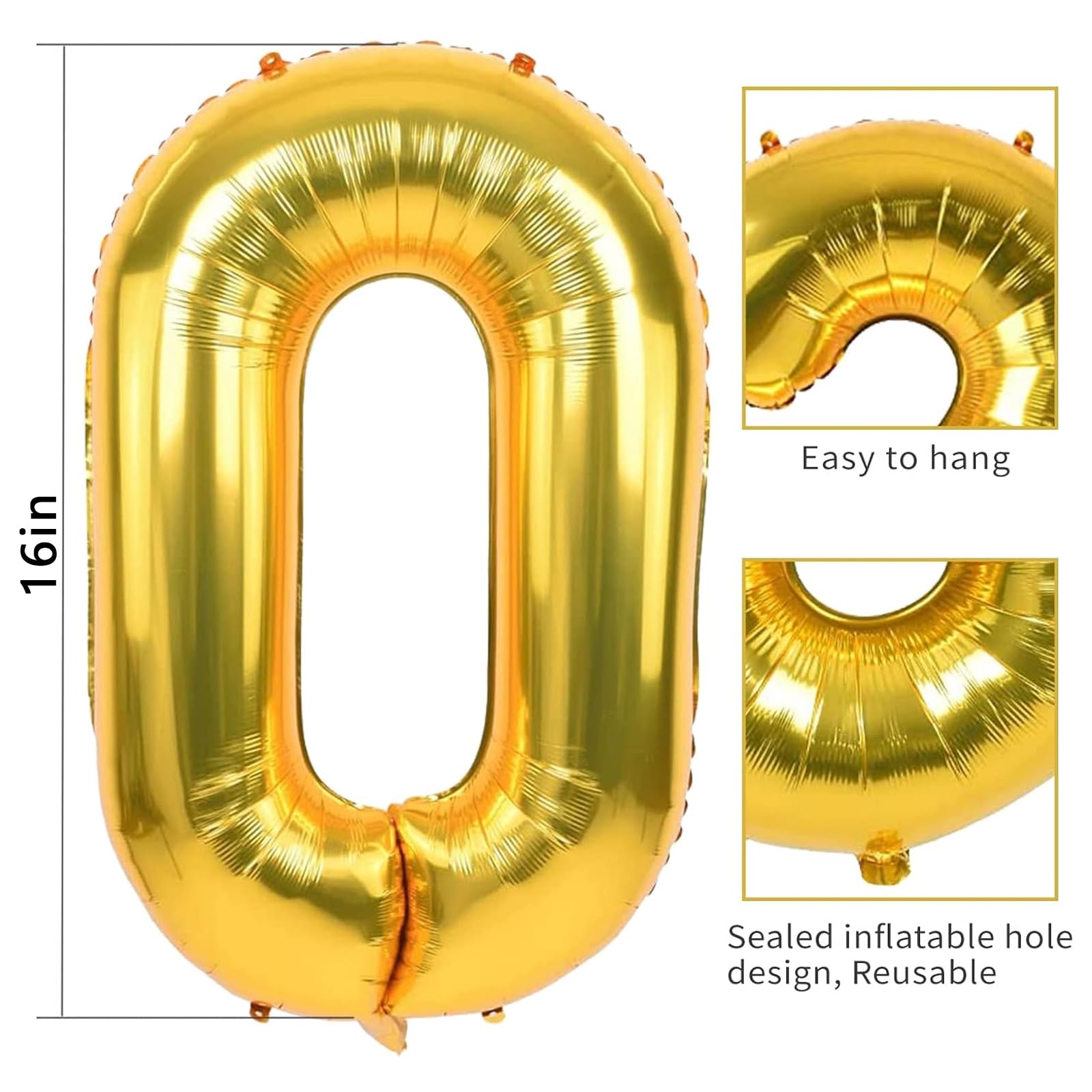 Happy New Year Balloons,16 Inch Gold Foil New Years Decorations 2025 Balloon NYE Letters Balloons Banner New Years Eve Party Supplies 2025 Happy New Year Decorations 2025 New Years Eve Balloons 2025