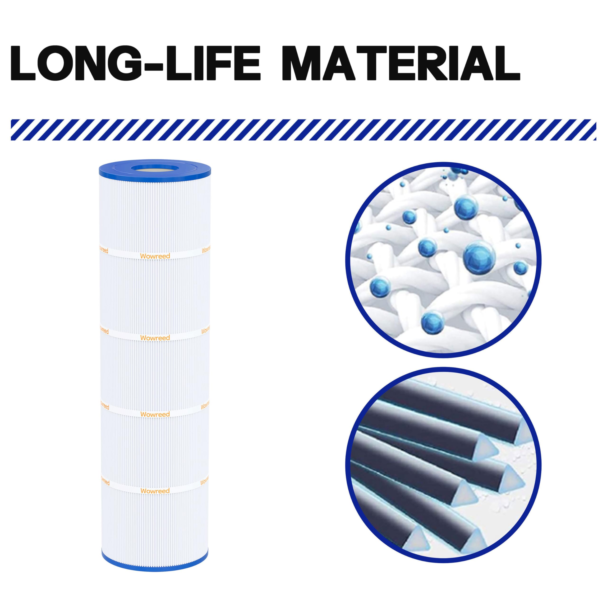 Wowreed Pool Filter Compatible with CCP420, Clean and Clear Plus 420, C-7471, FC-6470, R173576,178584, 4 Pack