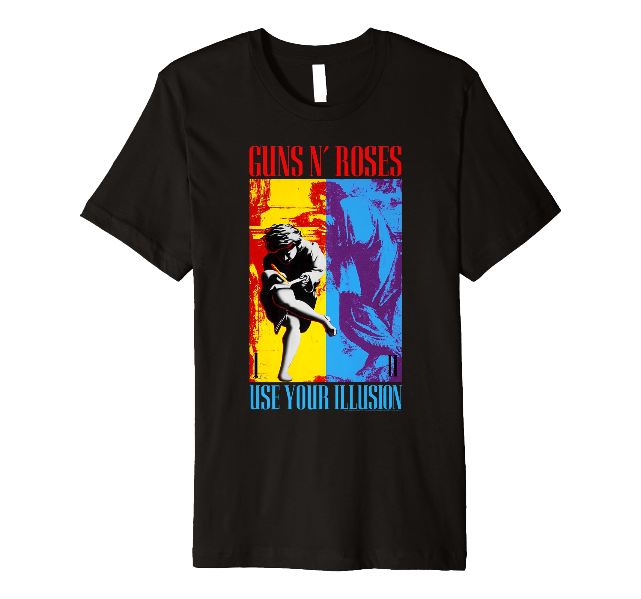 Guns N' Roses Illusions Tour Premium T-Shirt