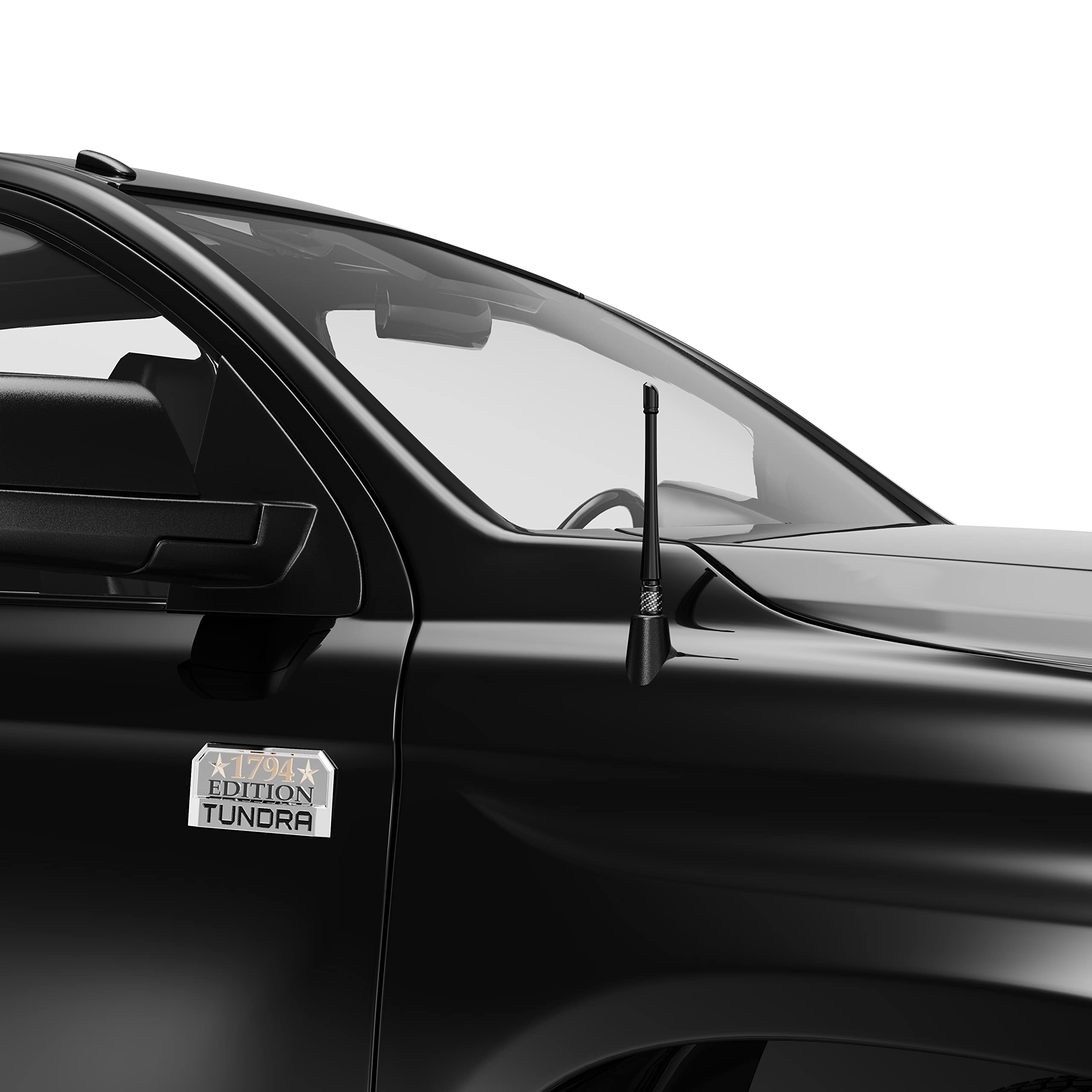 RYDONAIR Antenna Compatible with Toyota Tundra 2000-2024 & Toyota Tacoma 1995-2015 | 7 inches Flexible Rubber Antenna Replacement | Designed for Optimized FM/AM Reception