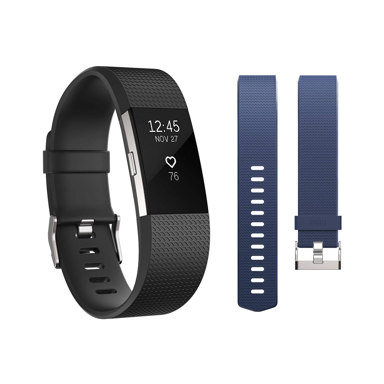 Fitbit Charge 2 Fitness Wristband, Large