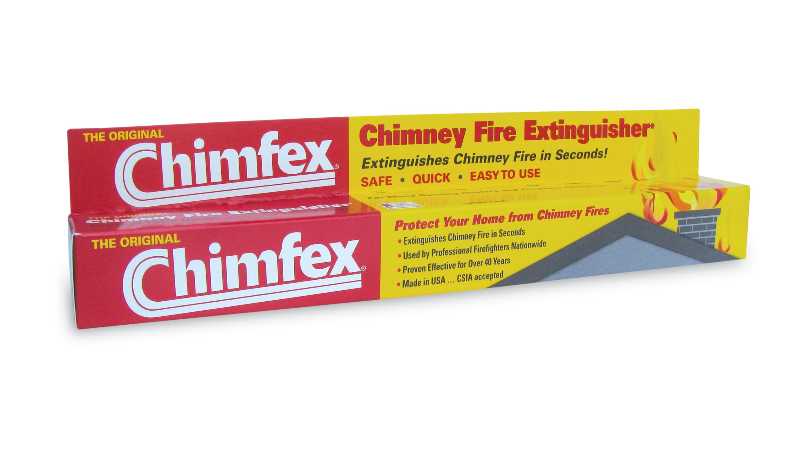 CHIMFEX 3412-1 Chimney Fire Extinguisher, One