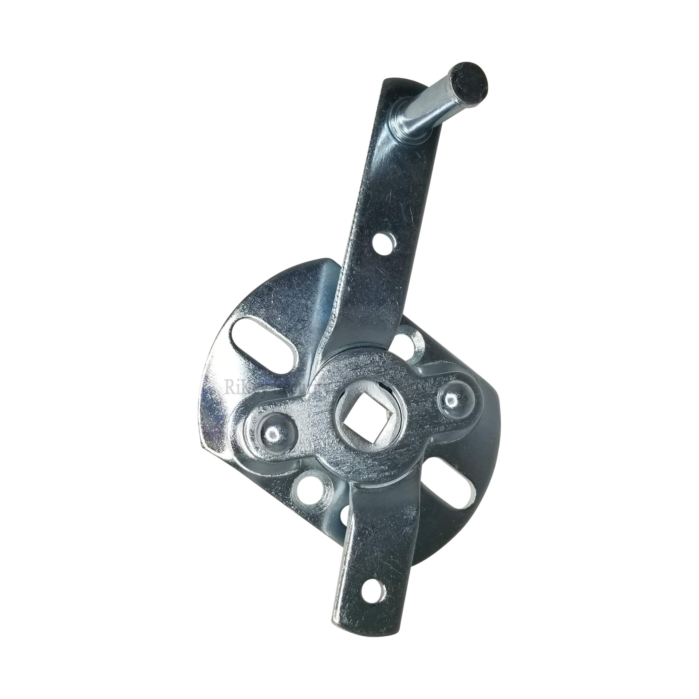 RI-KEY Security - Universal Garage Door Lock Kit with Spring Latch and Keyed Handle