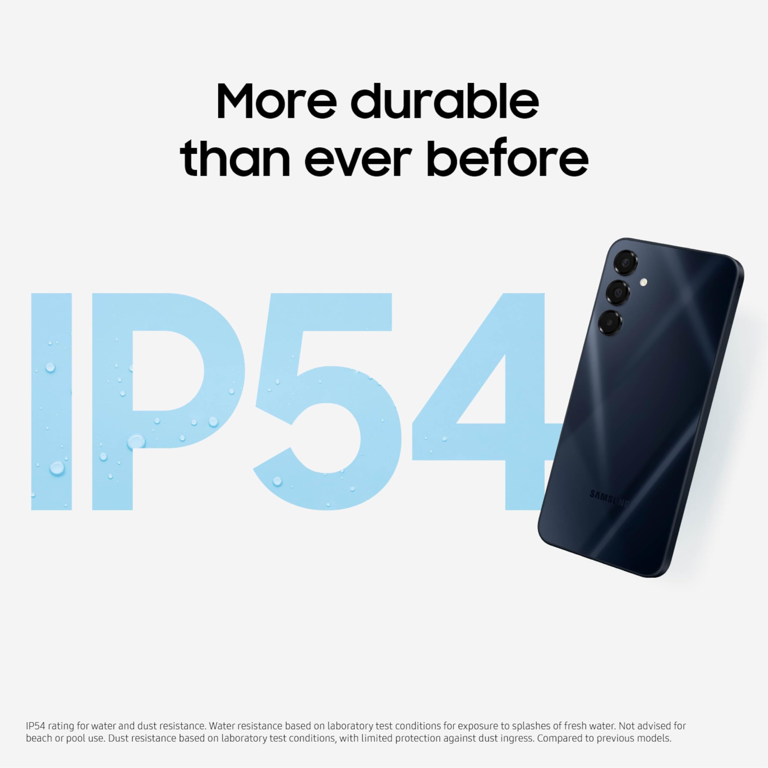 Samsung Galaxy A16 5G A Series, Unlocked Android Smartphone, Large AMOLED Display, Durable Design, Super Fast Charging, Expandable Storage, 5G Connectivity, US Version, 2025, Light Gray