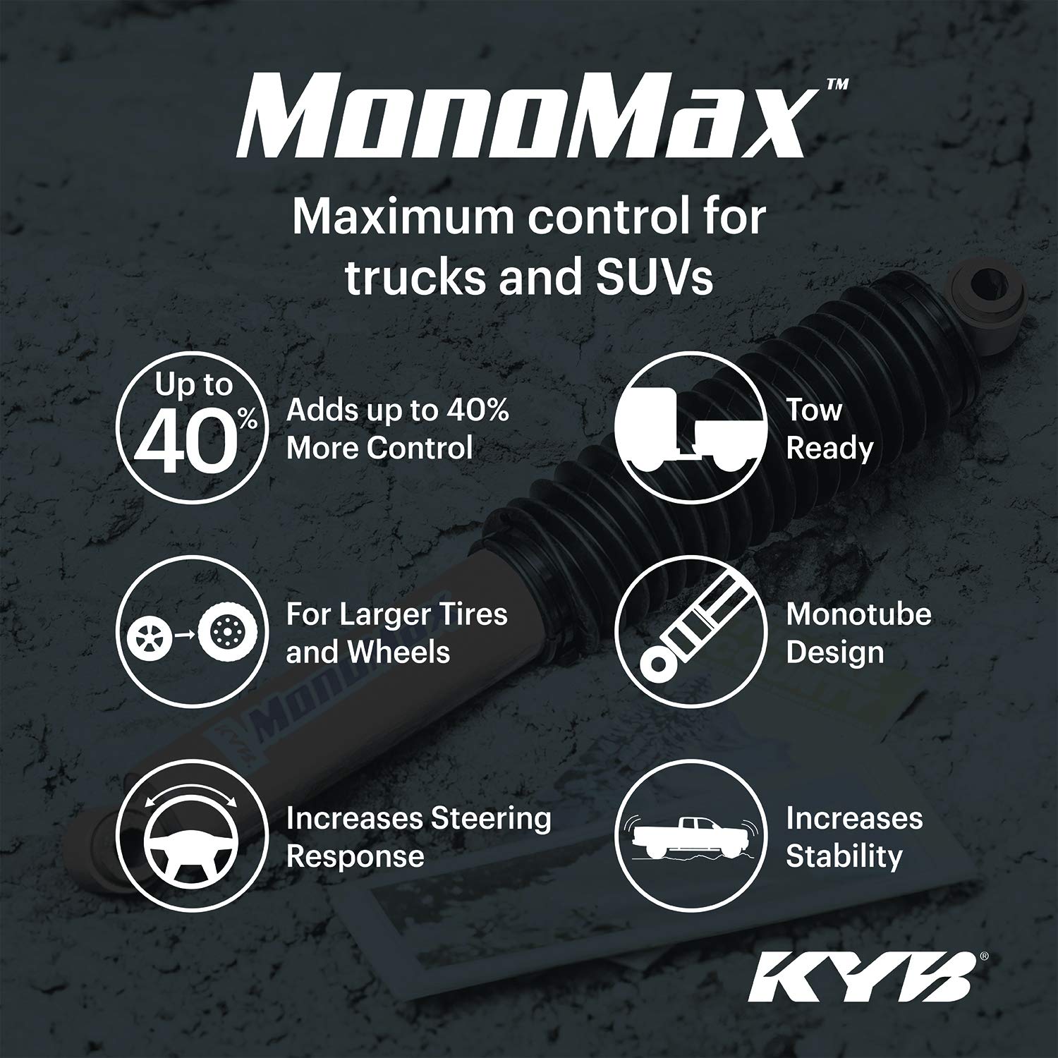 KYB 565055 MonoMax Gas Shock