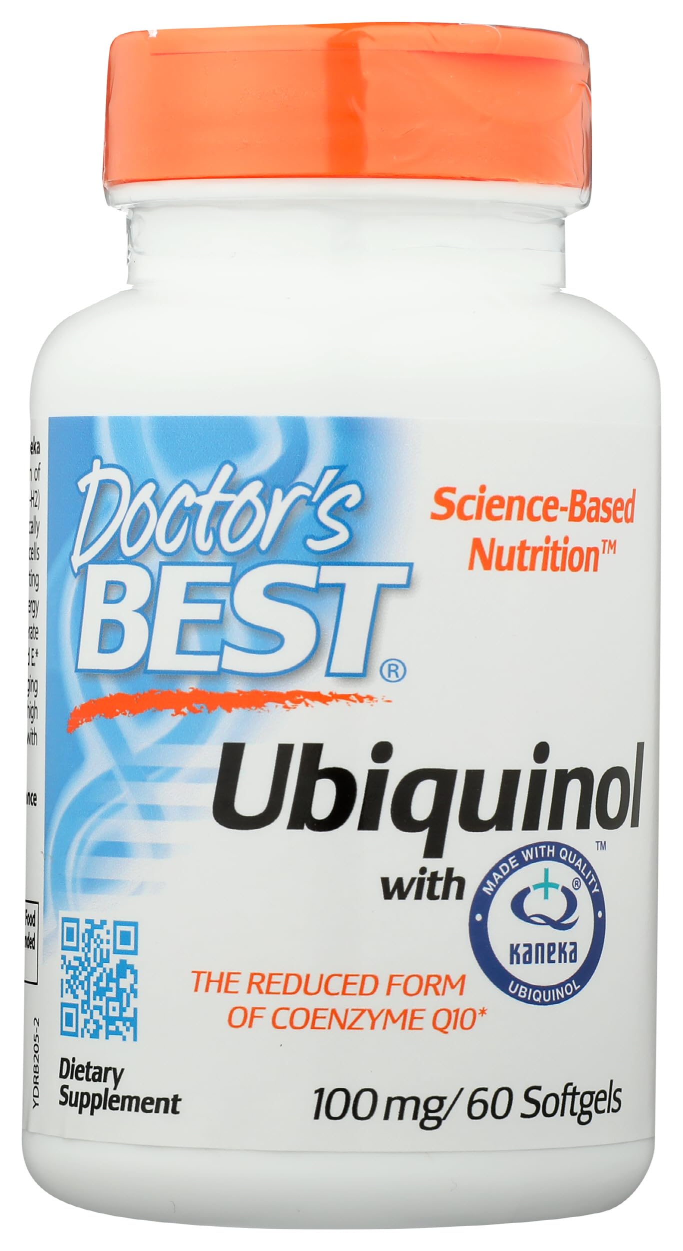 Doctors Best Ubiquinol, Reduced-Form Coenzyme Q10, Non-GMO, Gluten Free, Soy Free 60 Softgels