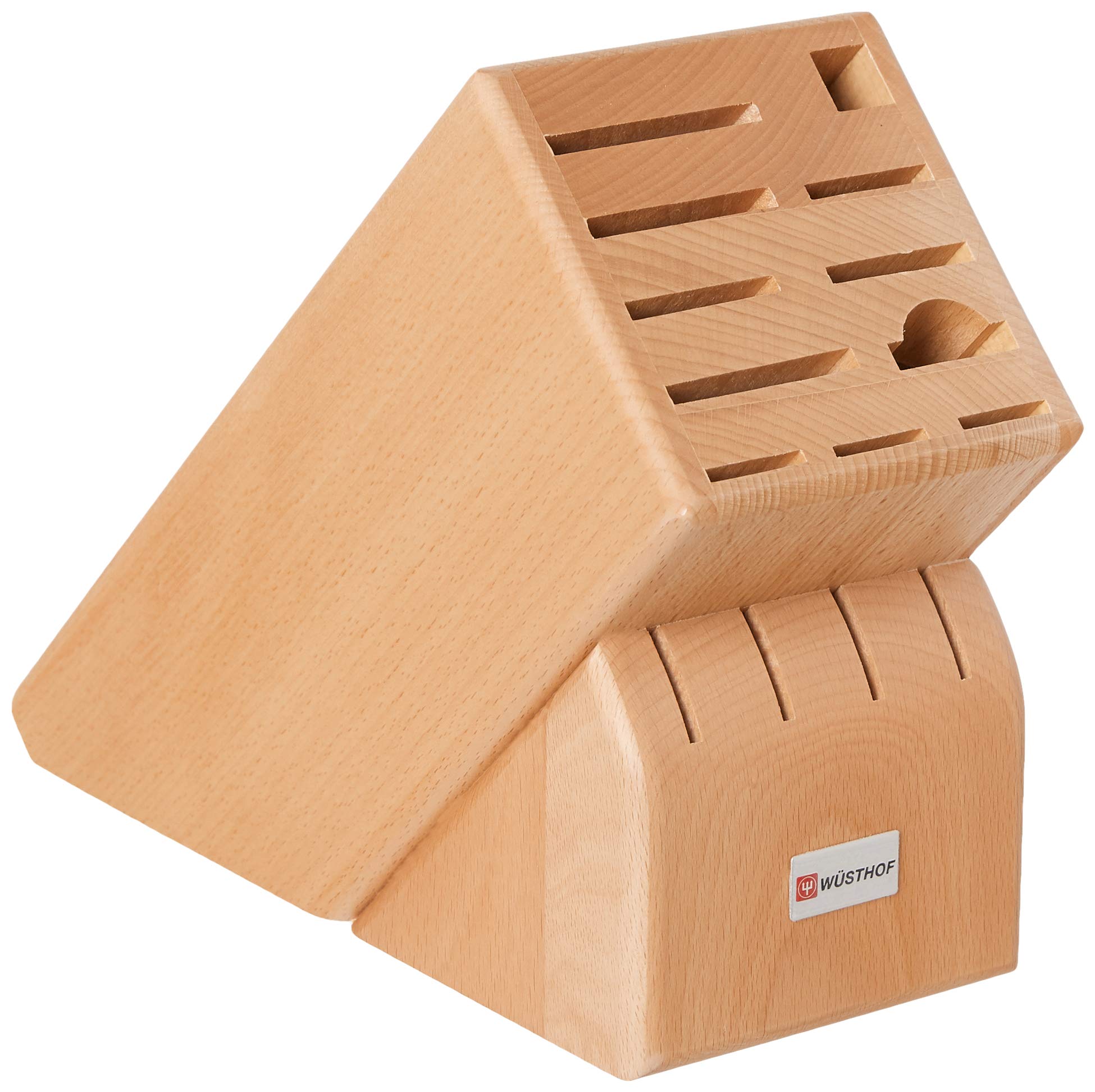 Wüsthof Gourmet Knife Block Set, One Size, Beechwood Block, Stainless Knives