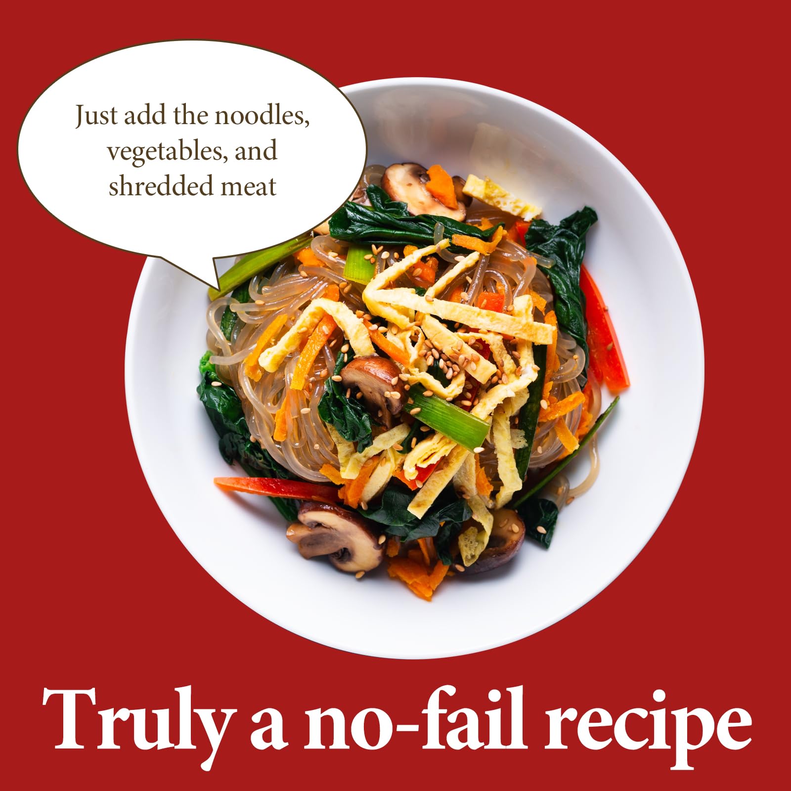 Wang Japchae Sauce, Savory and Slightly Sweet, Easy and Convenient Sauce for Vermicelli and Glass Noodles, 16.93 Ounce