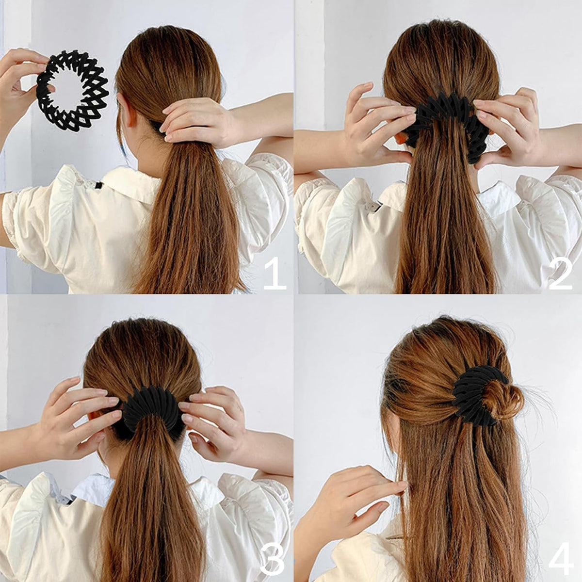 Aweoisa 3PCS Hair Accessories For Women,Bird Nest Magic Hair Clip,Hair Bun Accessories For Women,Hair Bun Clip