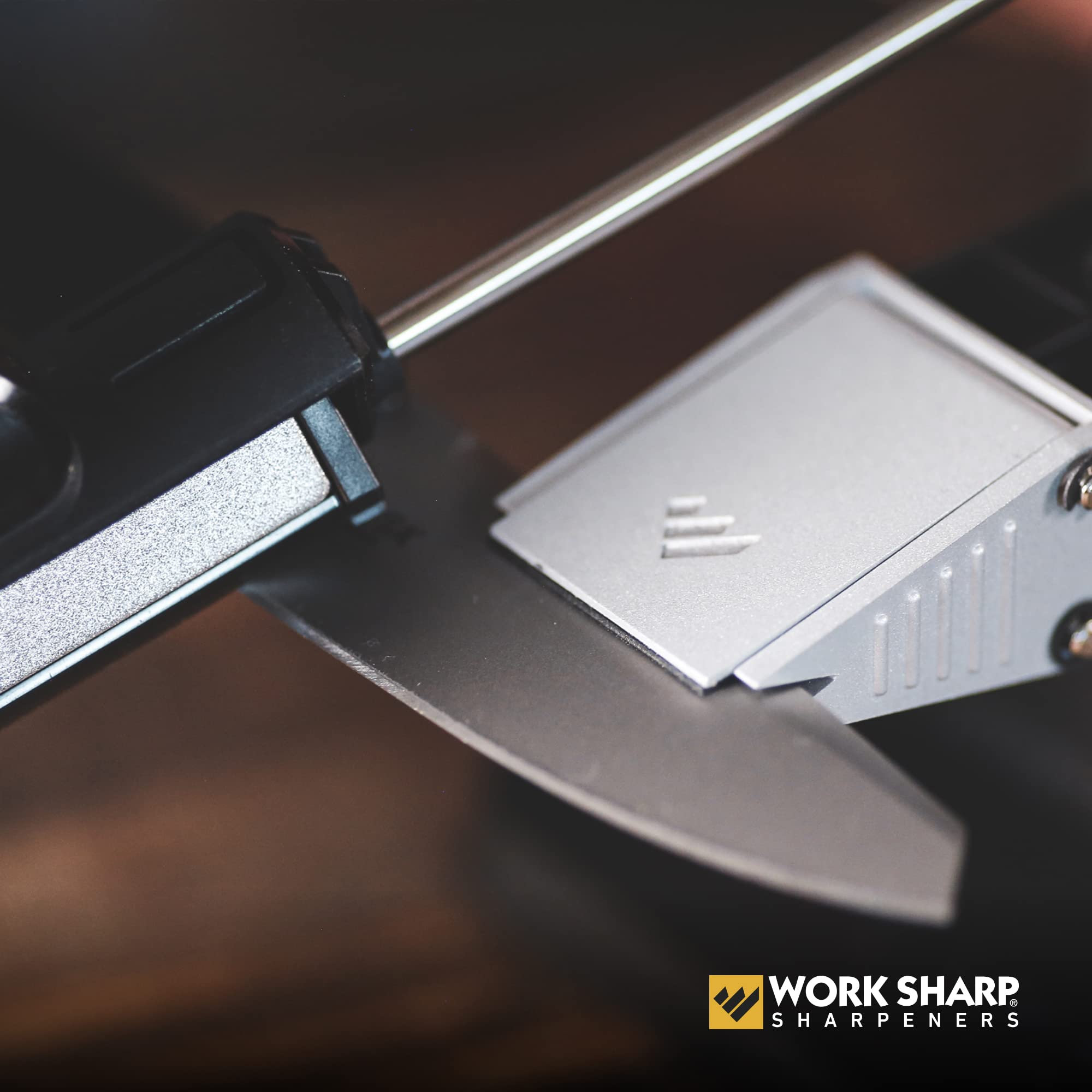 Work Sharp Precision Adjust Elite Knife Sharpener - Adjustable Knife Sharpening System - For Hunting, Serrated & Kitchen Knives