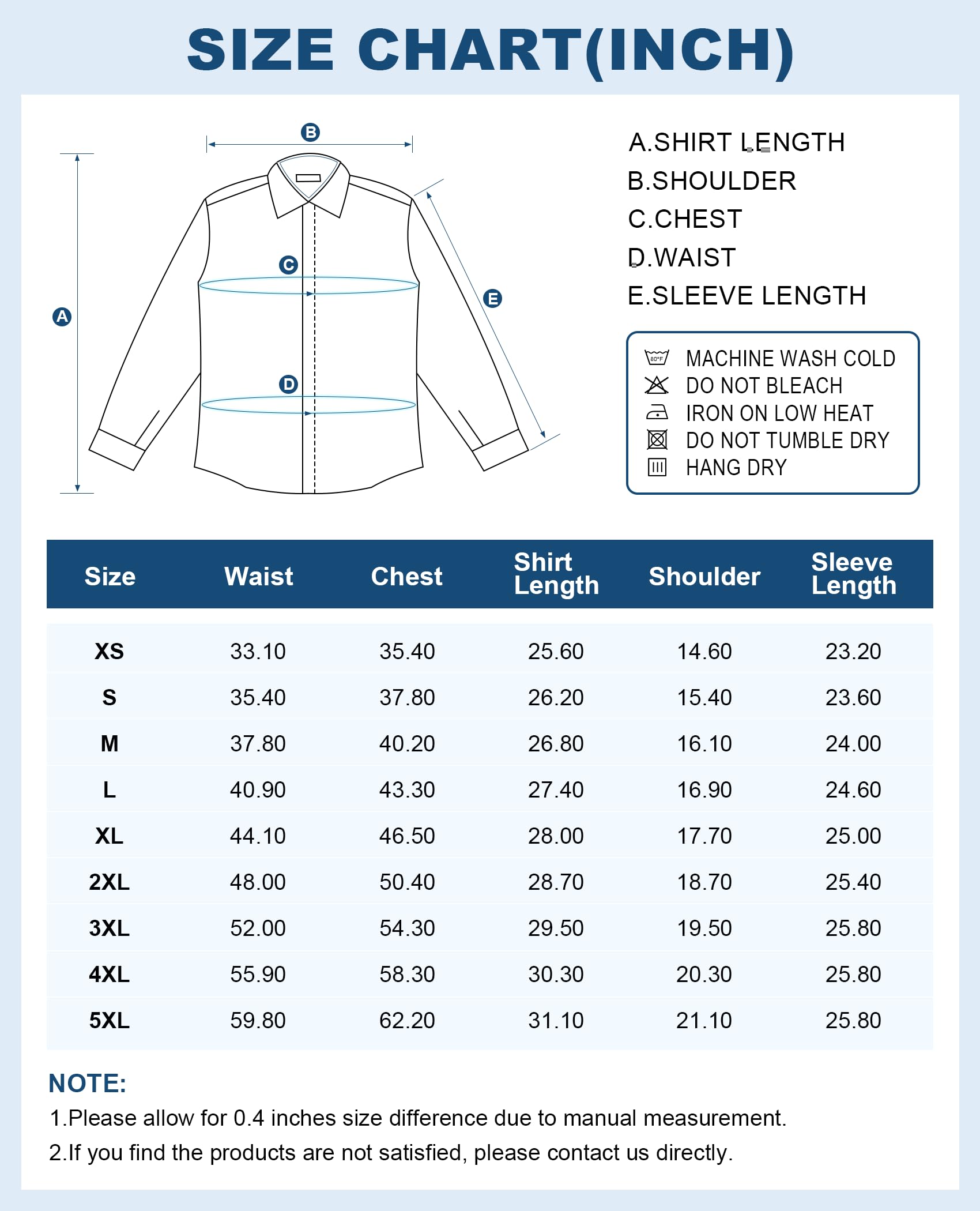 siliteelon Womens Classic-Fit Dress Shirts Long Sleeve Button Down Wrinkle-Free Stretch Solid Casual Work Office Blouse Top White Small