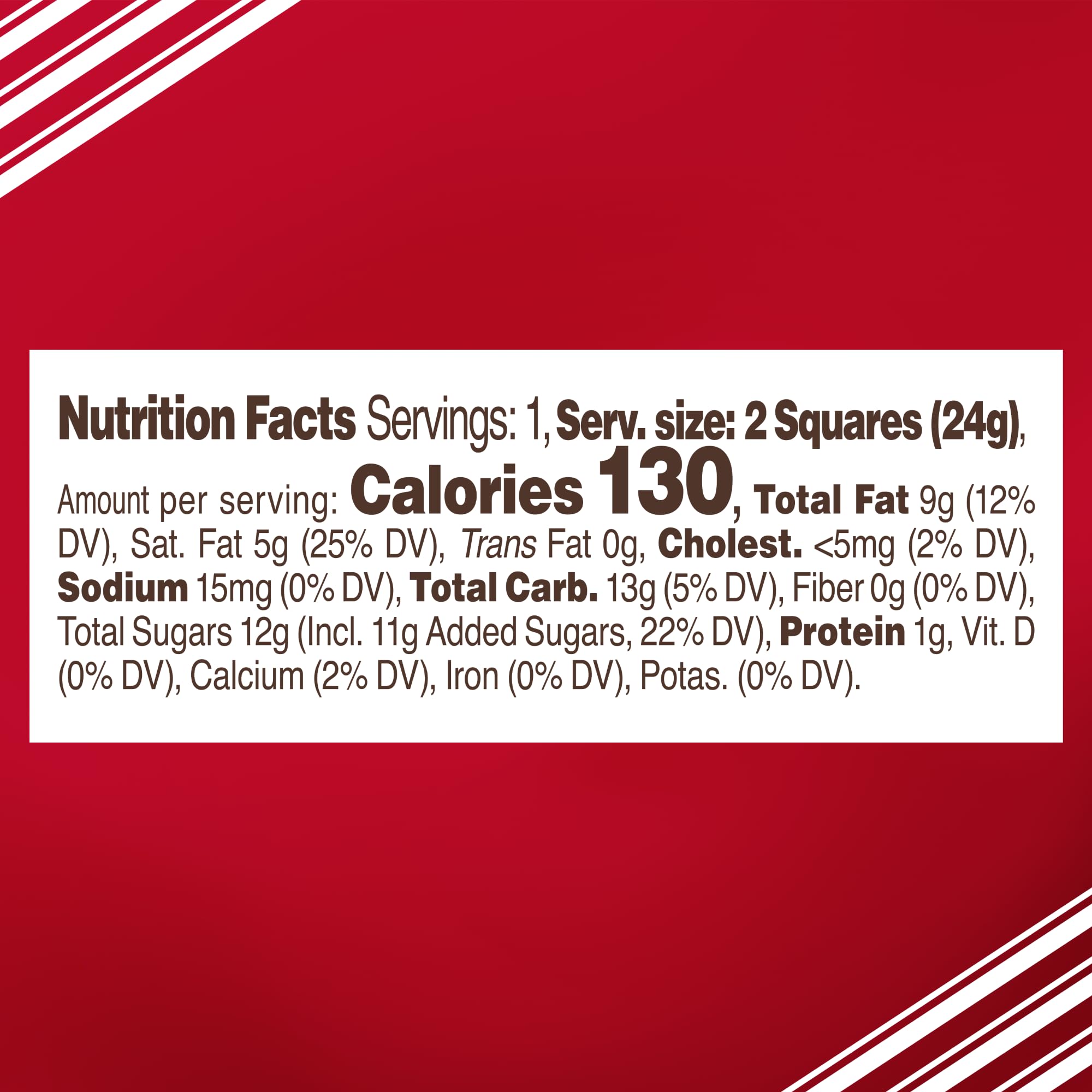 Ghirardelli Chocolate Squares, Peppermint Bark, 2 lb Bag, Approximately 80 Pieces