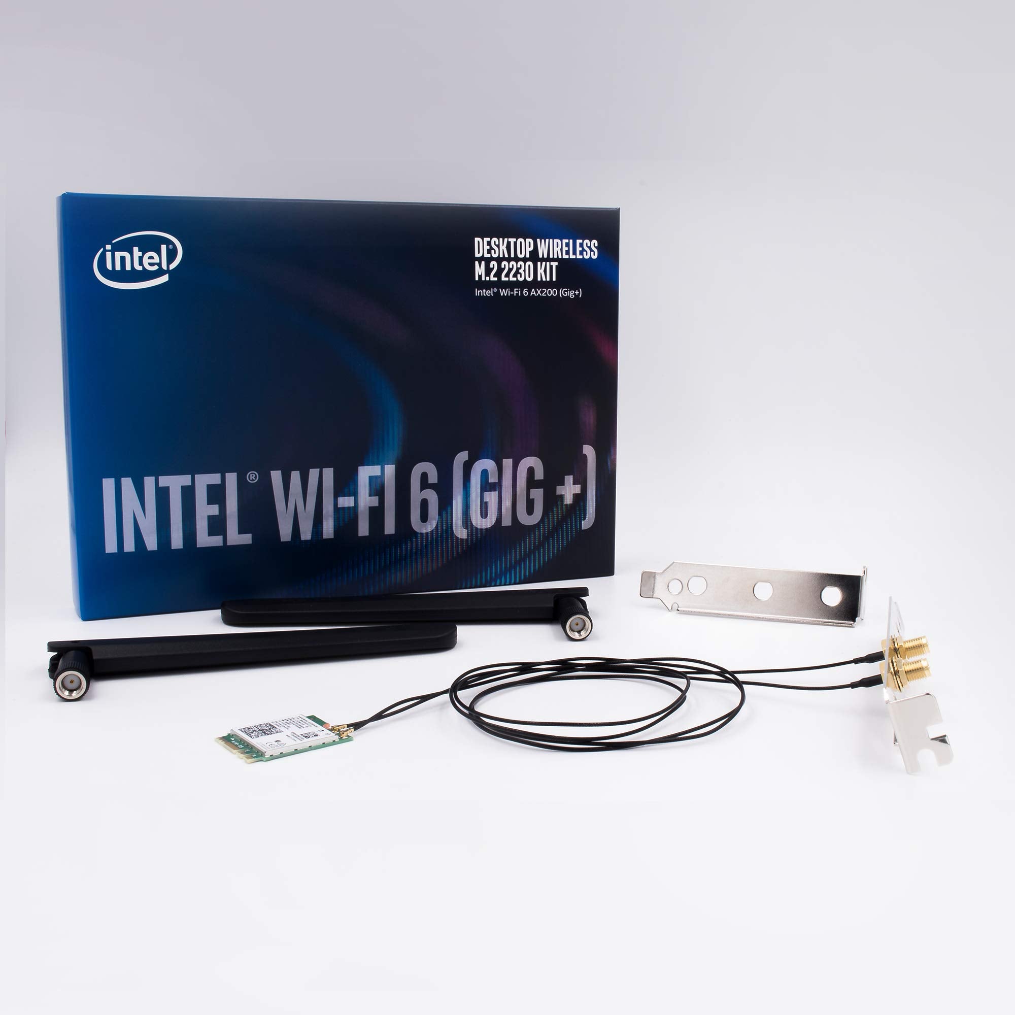 Intel Wi-Fi 6 (Gig+) Desktop Kit, AX200, 2230, 2x2 AX+BT, vPro®