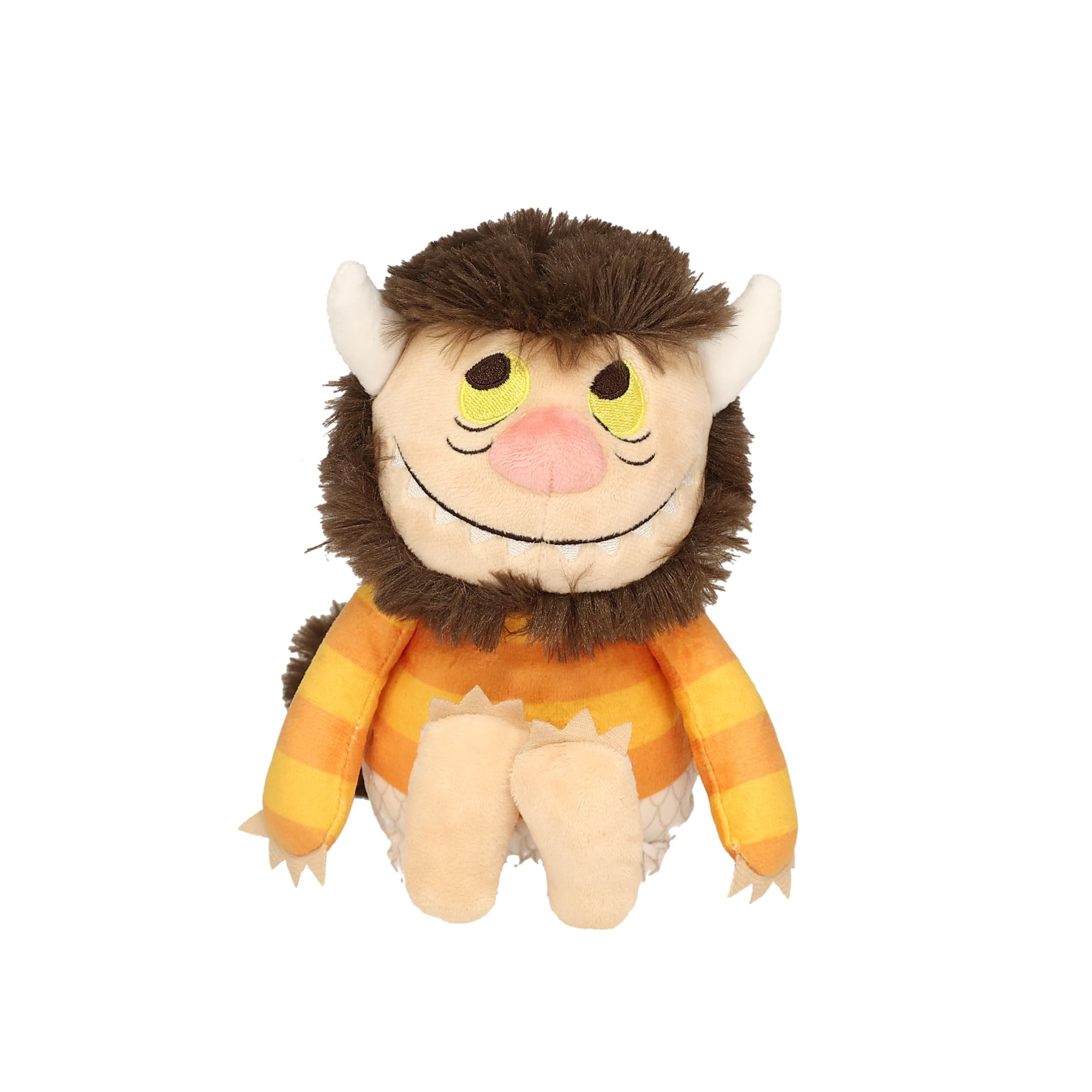 KIDS PREFERRED Where The Wild Things are Plush 9 Inch Moishe Monster Stuffed Animal with Crinkle Feet and Bean Filled Bottom