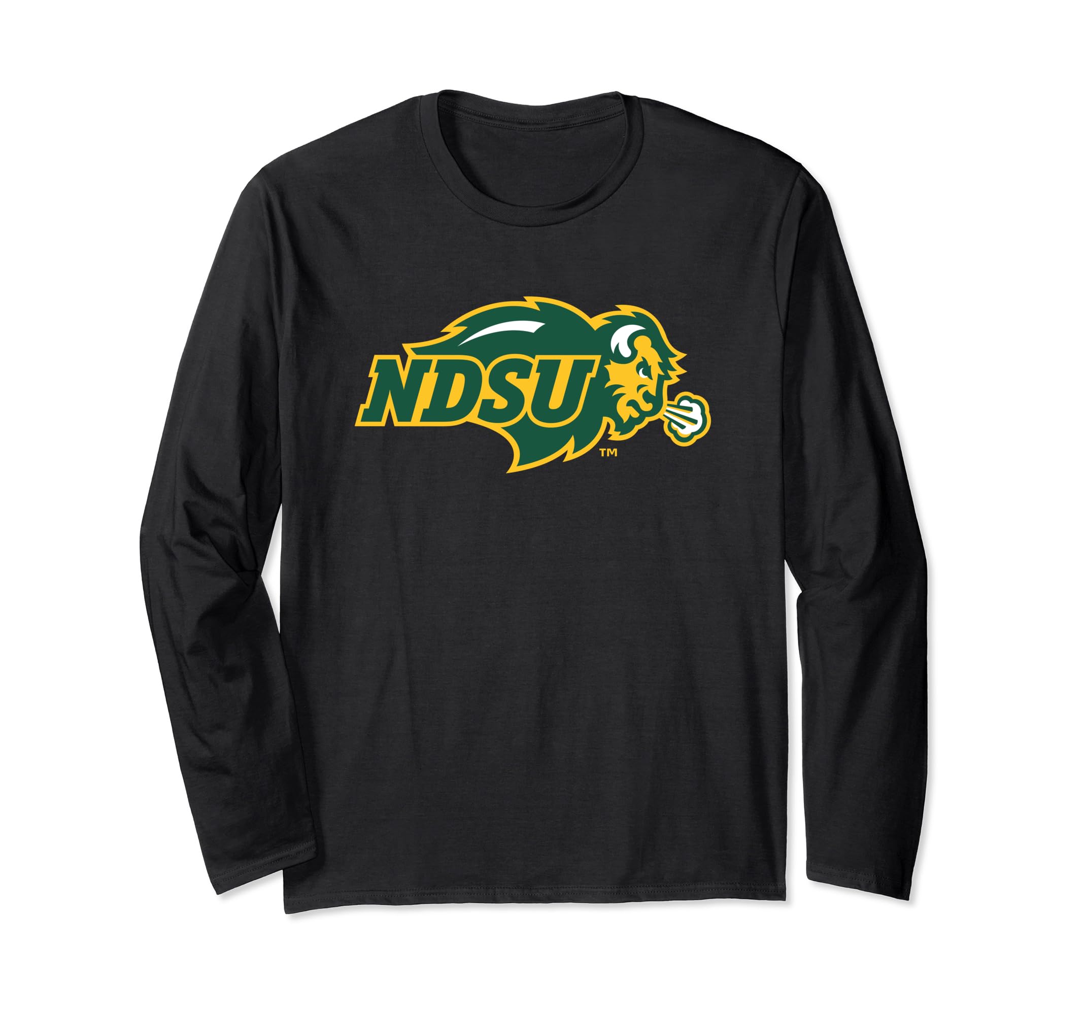 North Dakota State Bison Icon Officially Licensed Long Sleeve T-Shirt