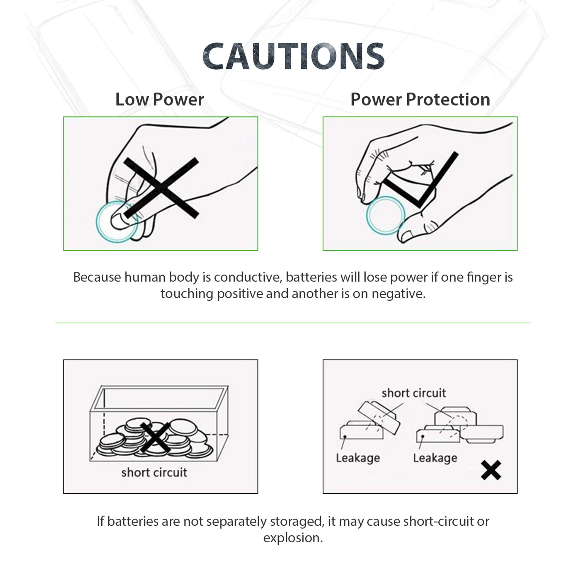 LiCB 10 Pack LR44 AG13 357 303 SR44 Battery 1.5V Button Coin Cell Batteries