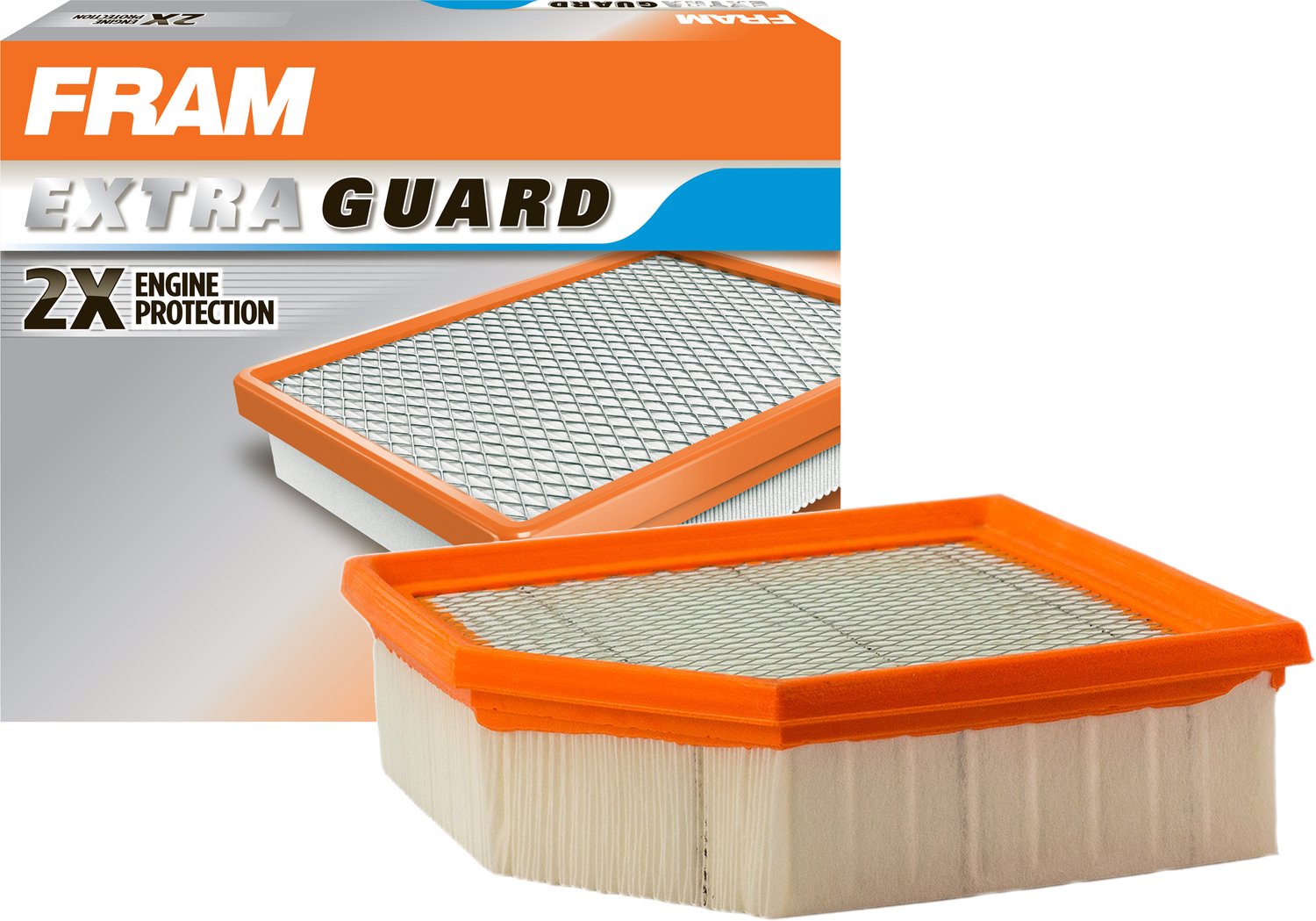 FRAM Extra Guard CA11431 Replacement Engine Air Filter for Select 2013-2016 Dodge Dart, Provides Up to 12 Months or 12,000 Miles Filter Protection