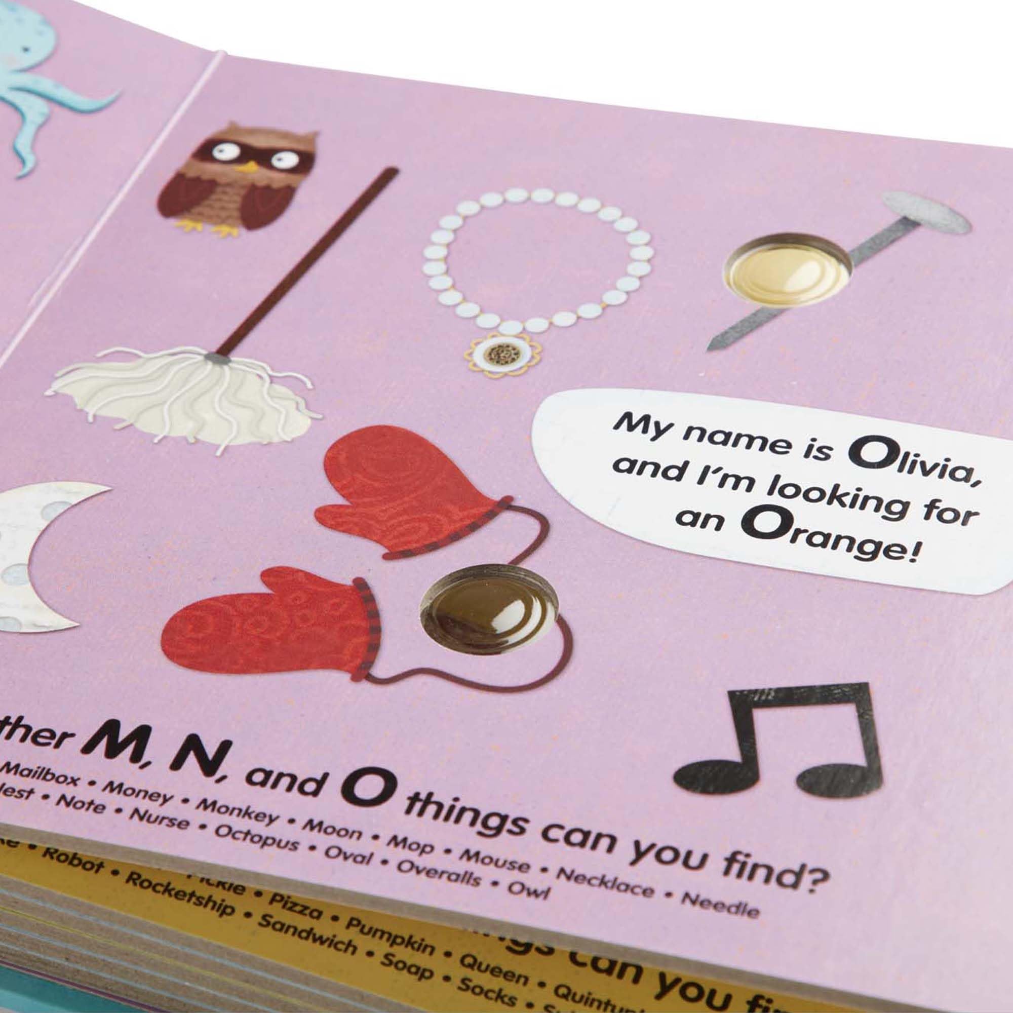 Melissa & Doug Children's Book - Poke-a-Dot: An Alphabet Eye Spy (Board Book with Buttons to Pop) - FSC Certified
