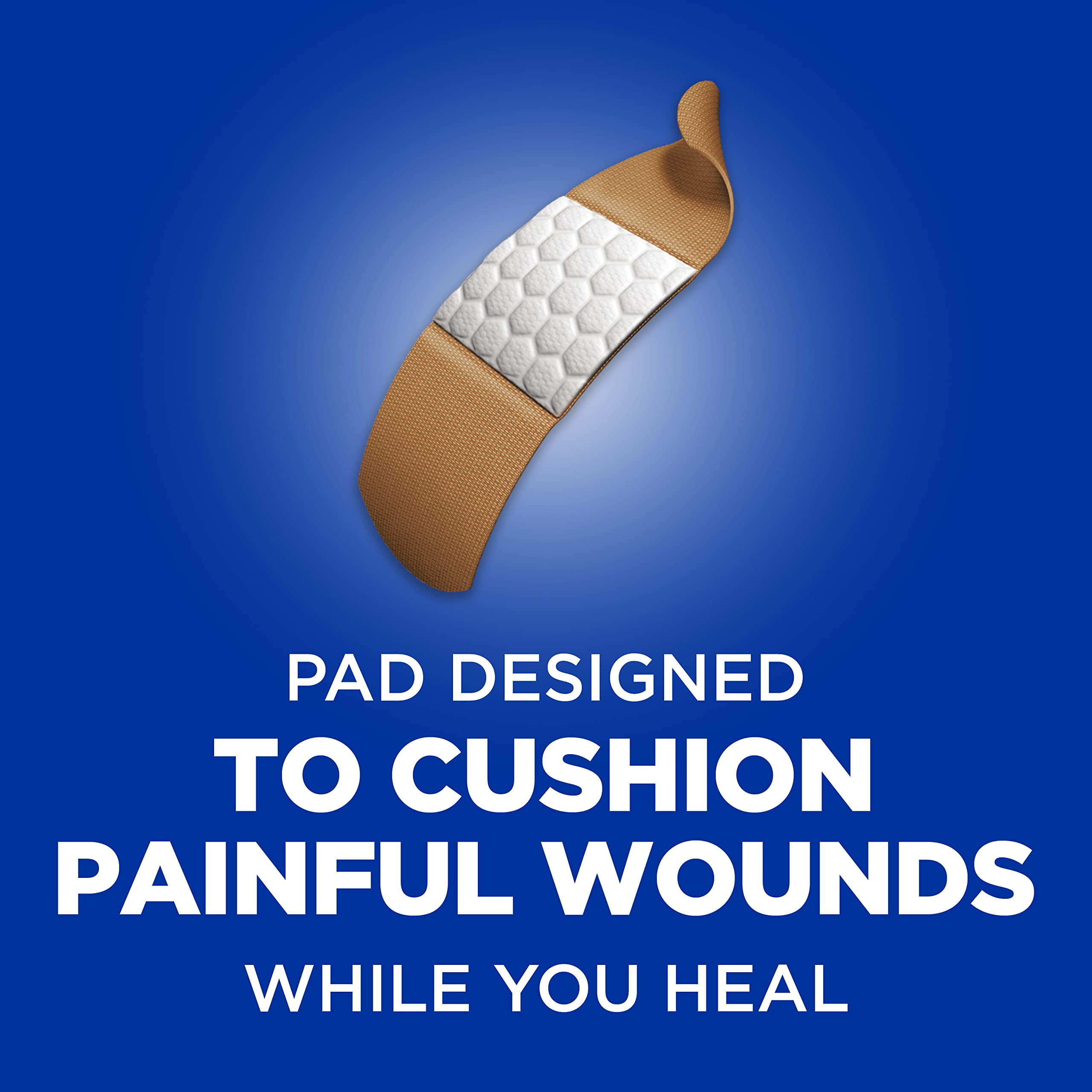 Band-Aid Brand Flexible Fabric Adhesive Bandages for Comfortable Flexible Protection, Twin Pack, 2 x 100 ct