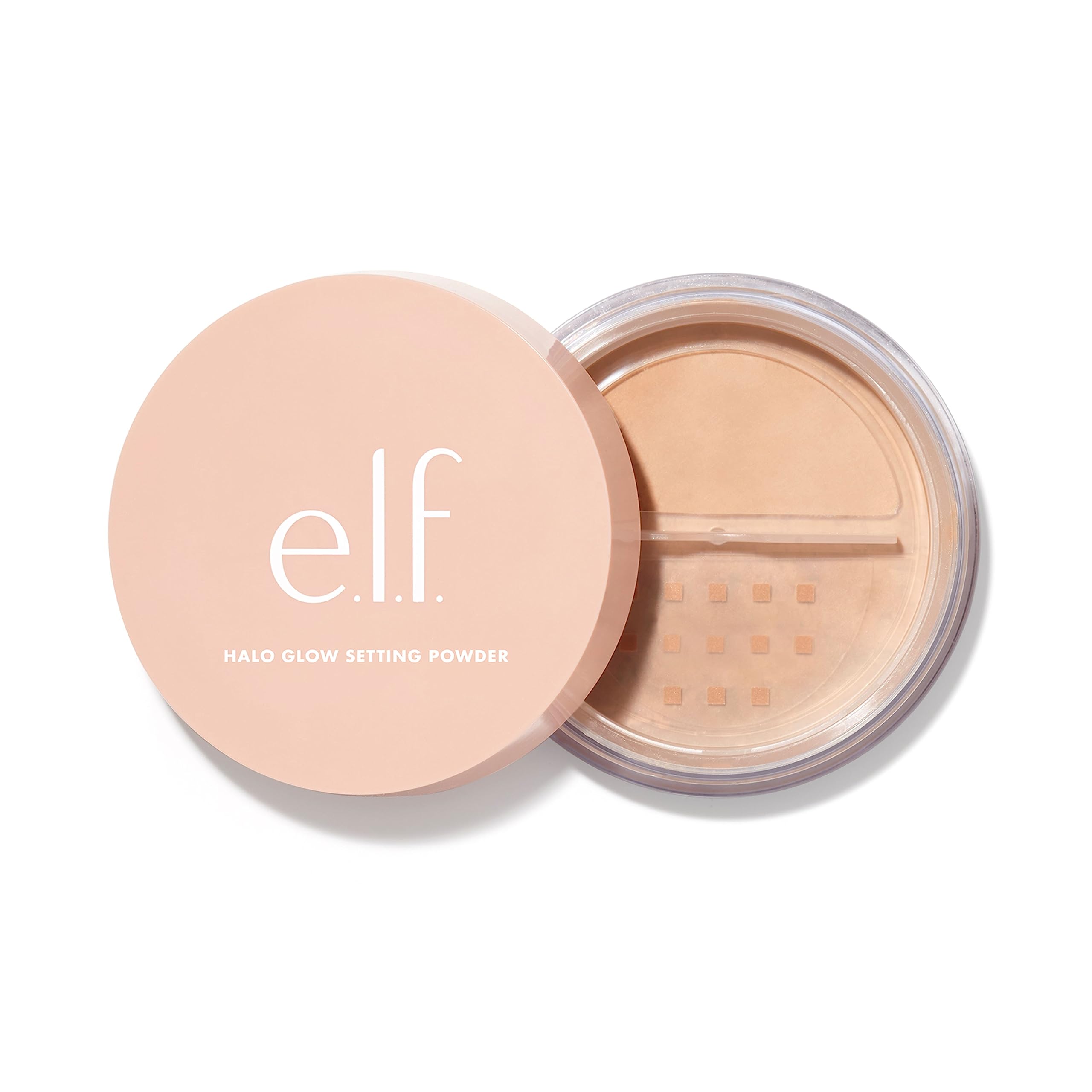 e.l.f. Halo Glow Soft Focus Setting Powder, Silky Setting Powder For Creating Soft Glow Without Shine, Smooths Pores & Lines, Medium