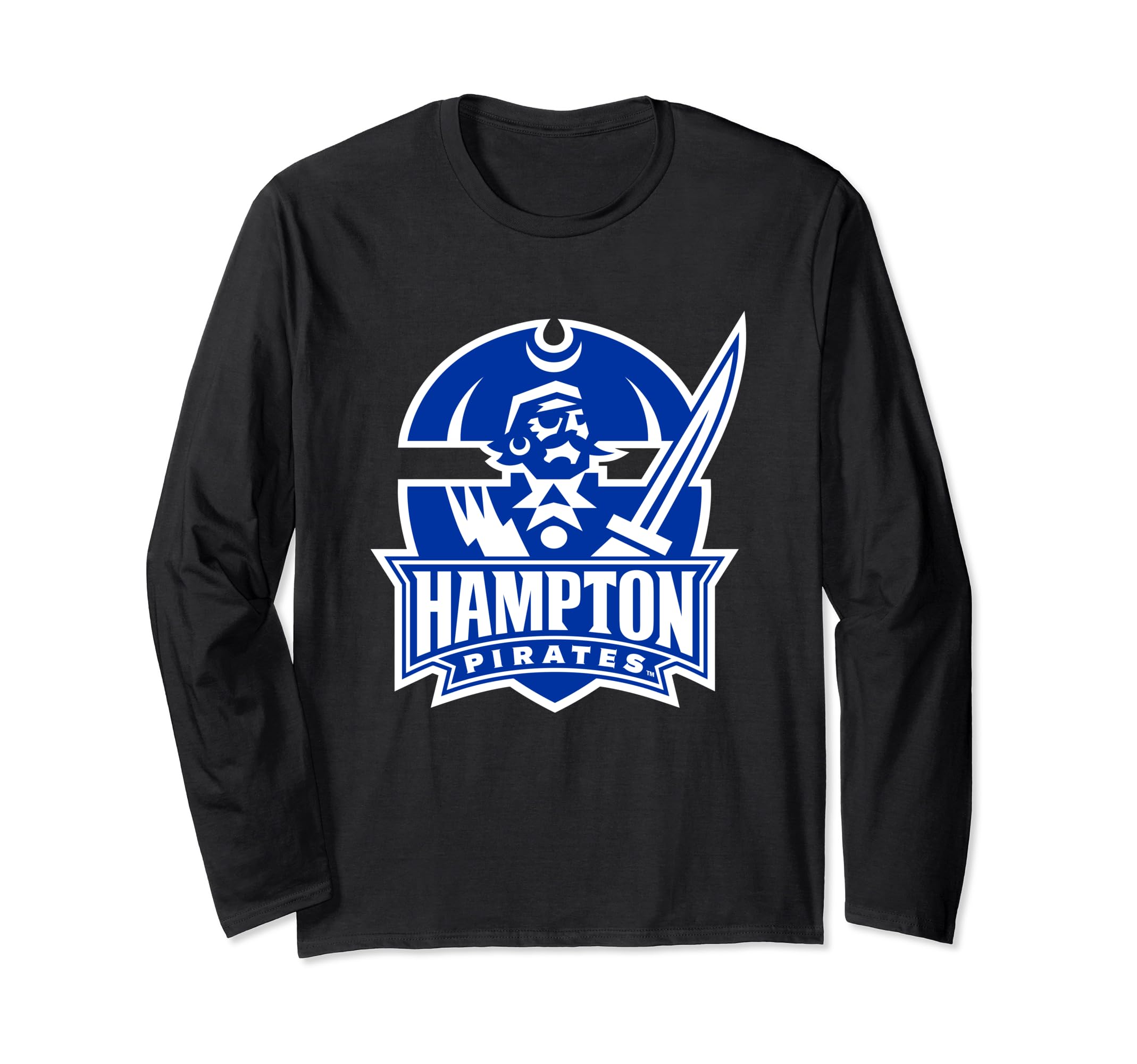 Hampton Pirates Icon Officially Licensed Long Sleeve T-Shirt