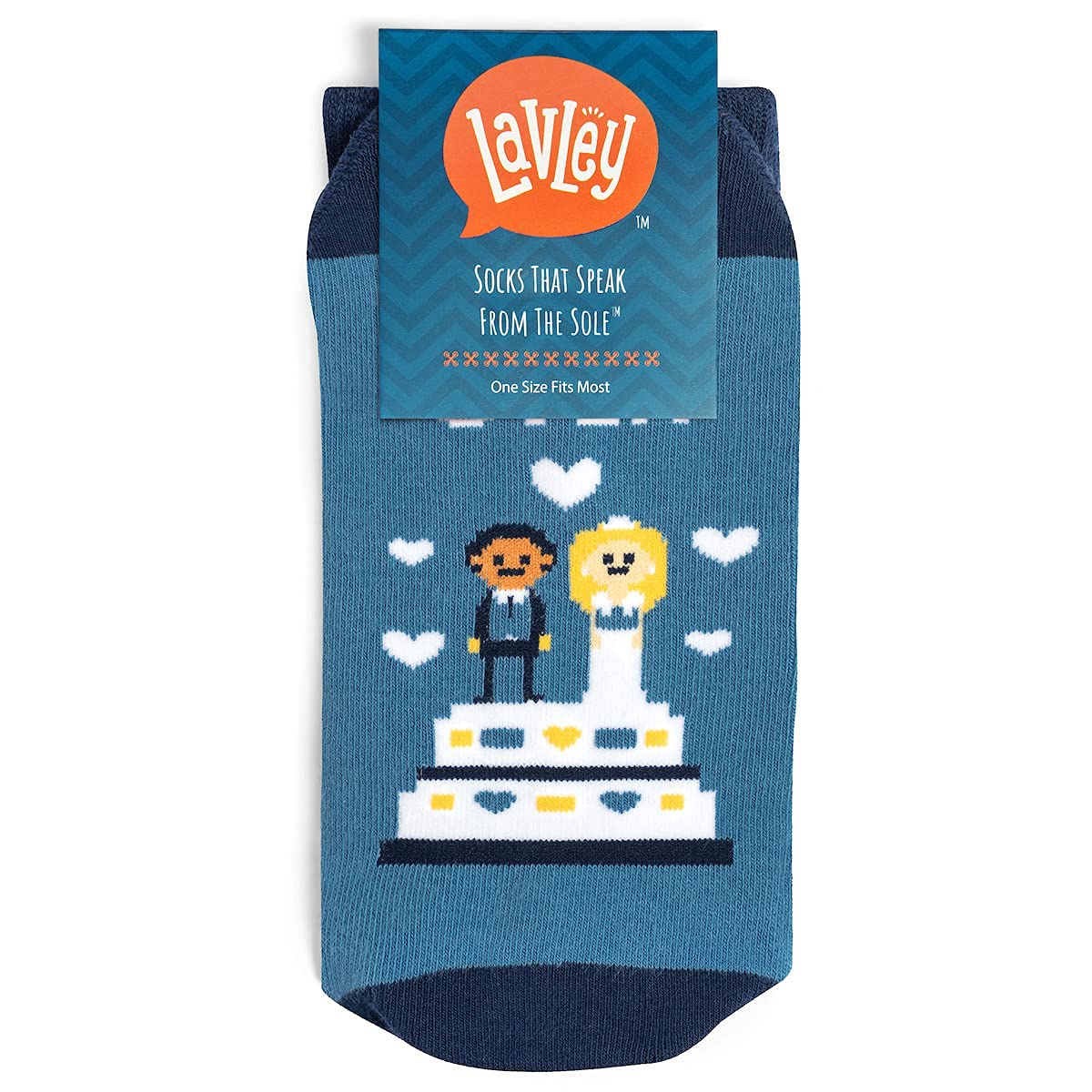 Lavley Funny Wedding Socks For Men and Women - Gifts For Groom, Groomsmen, Bride, Bridesmaids and Wedding Party (Game Over)