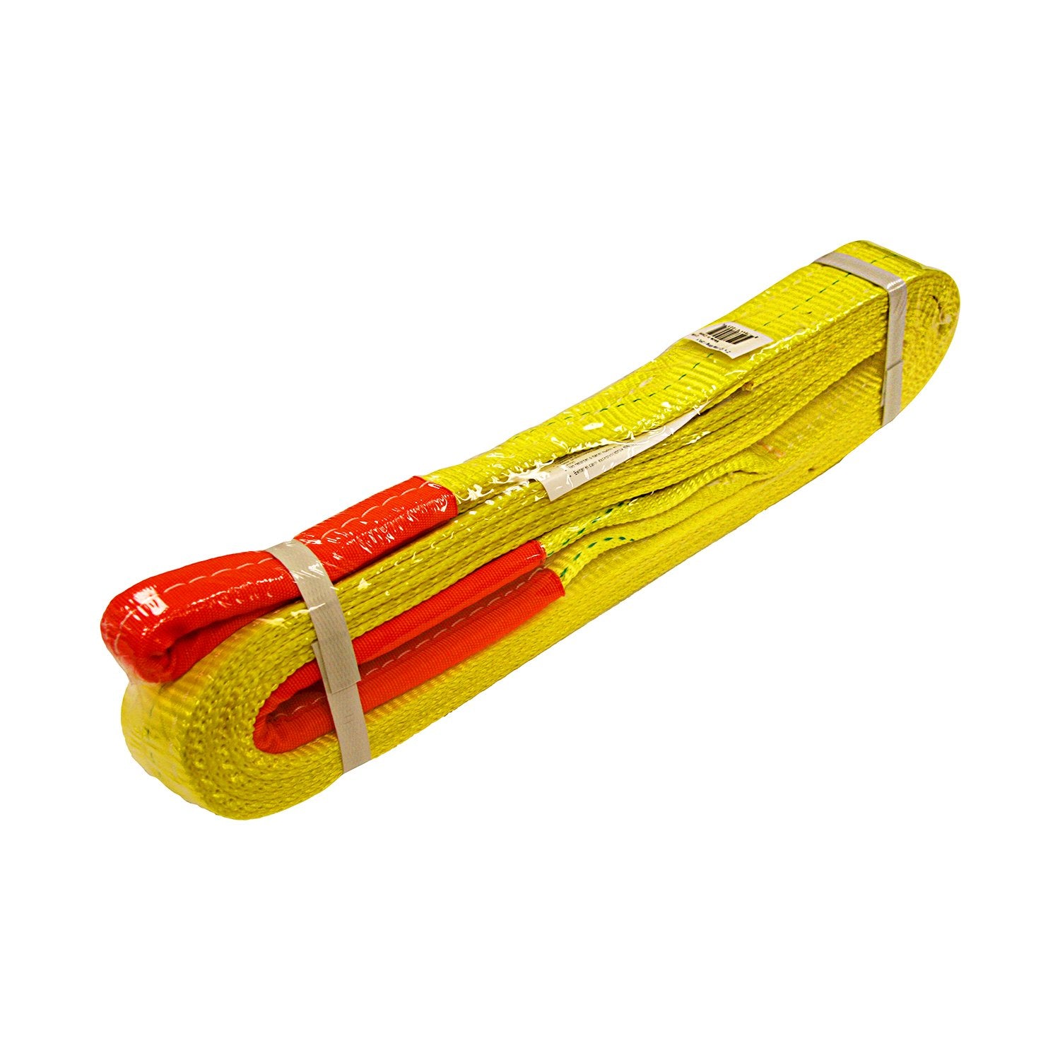 Everest C1130-2" x 3' Yellow Flat Sling Eye to Eye/Lifting Sling Strap Heavy Duty 2PLY 1-Pack