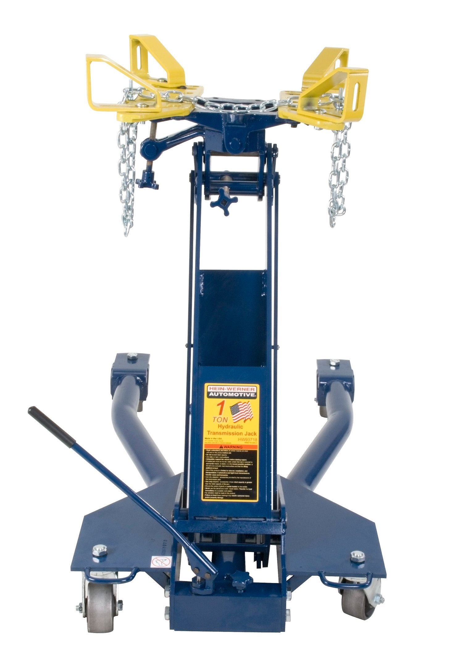 Hein-Werner Floor Style Transmission Jack, 2000 Lb, Blue (HW93718)
