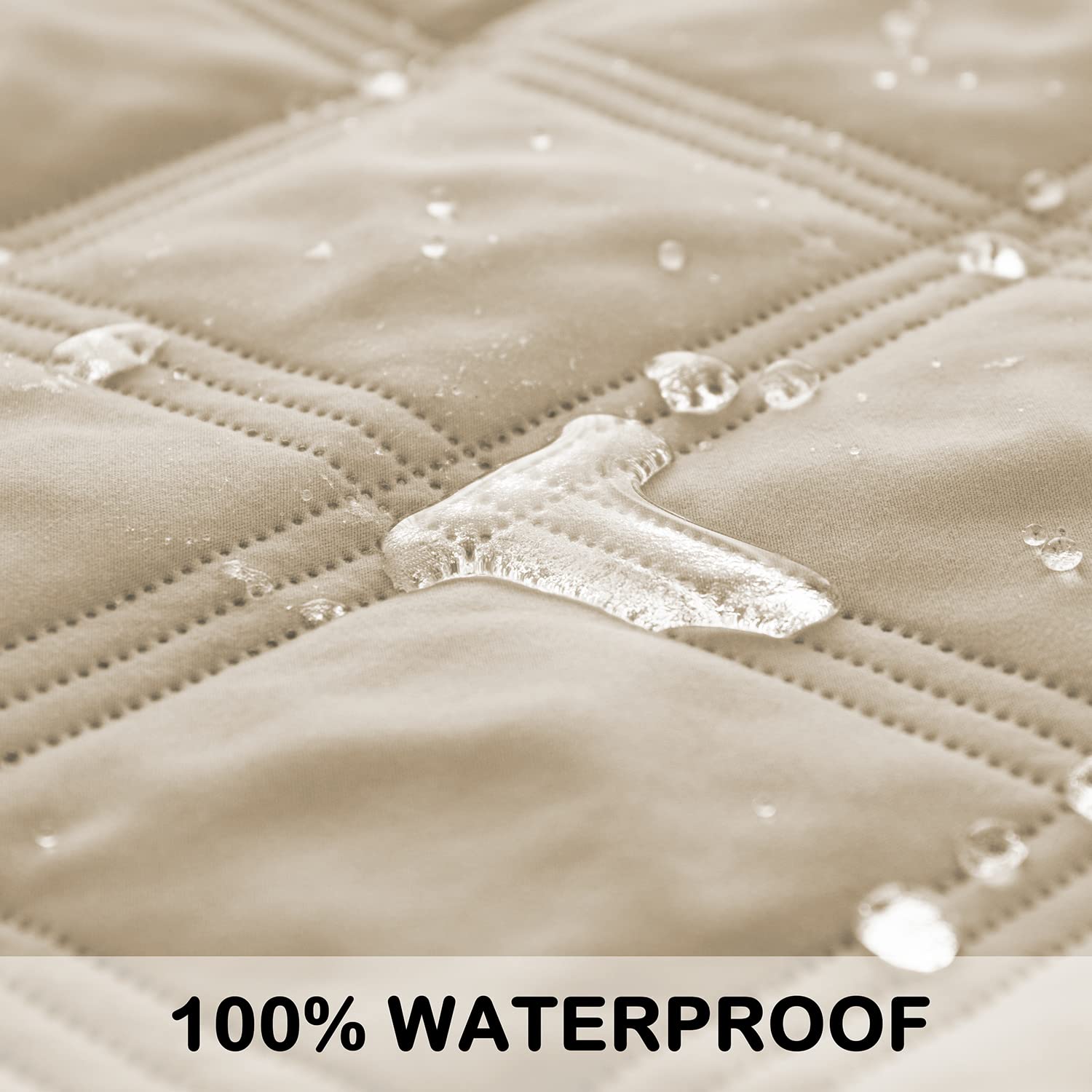 SUNNYTEX Waterproof & Reversible Dog Bed Cover Sofa, Couch Cover Furniture Protector for Pets,