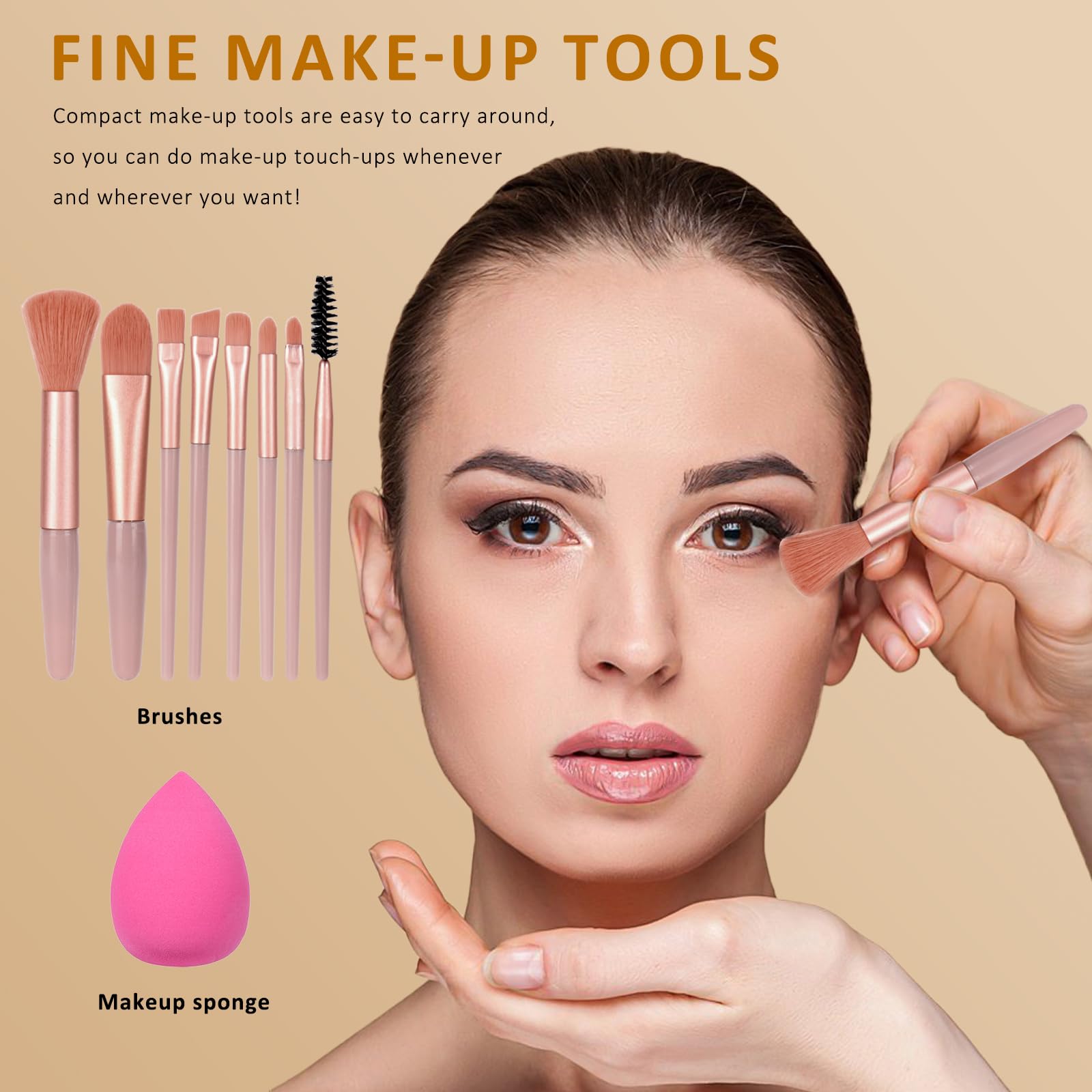 All in One Makeup Kit For Women Girls Teens Makeup set 16 Colors Eyeshadow Palette Foundation Eyeliner Contouring Stick Lip Gloss Eyebrow Mascara Makeup Brushes Makeup Gift Sets