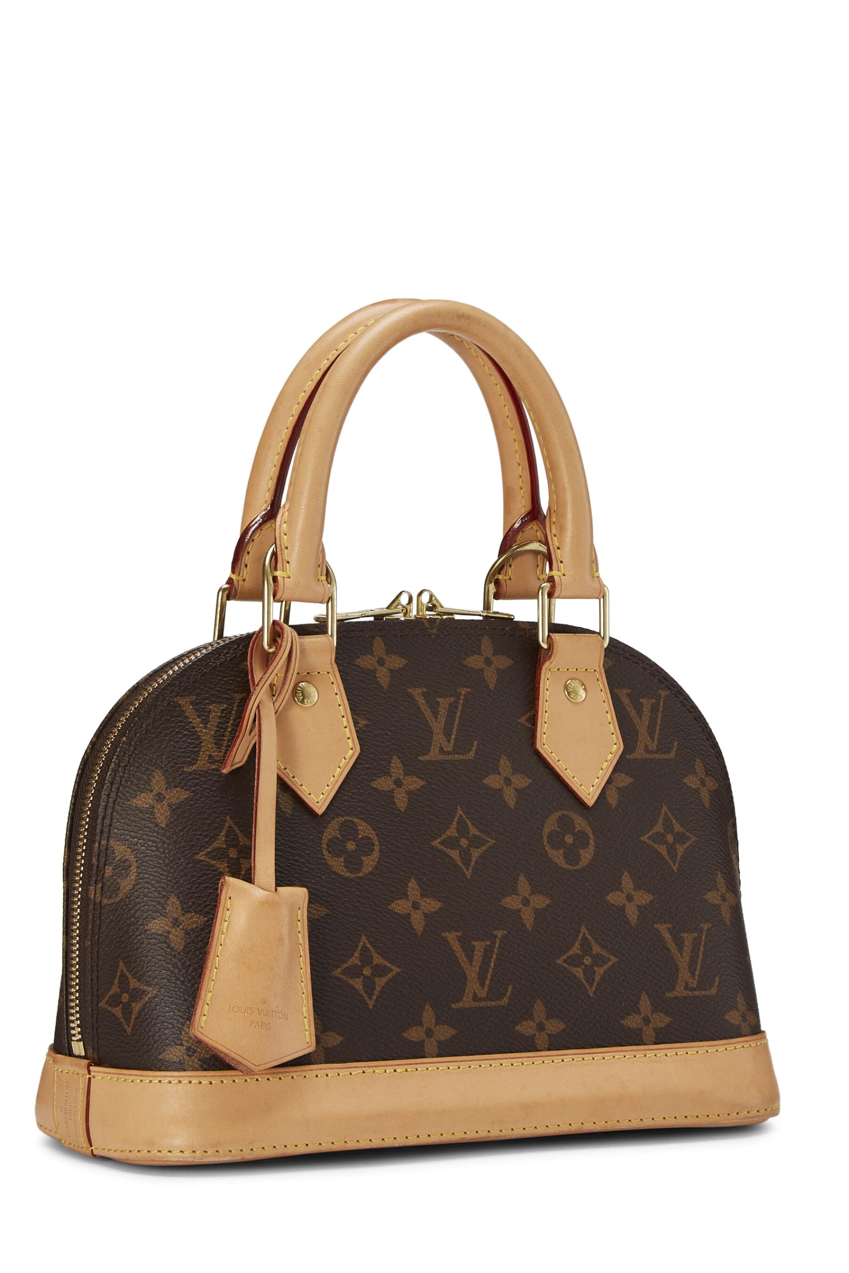 Louis Vuitton, Pre-Loved Monogram Canvas Alma BB NM, Brown