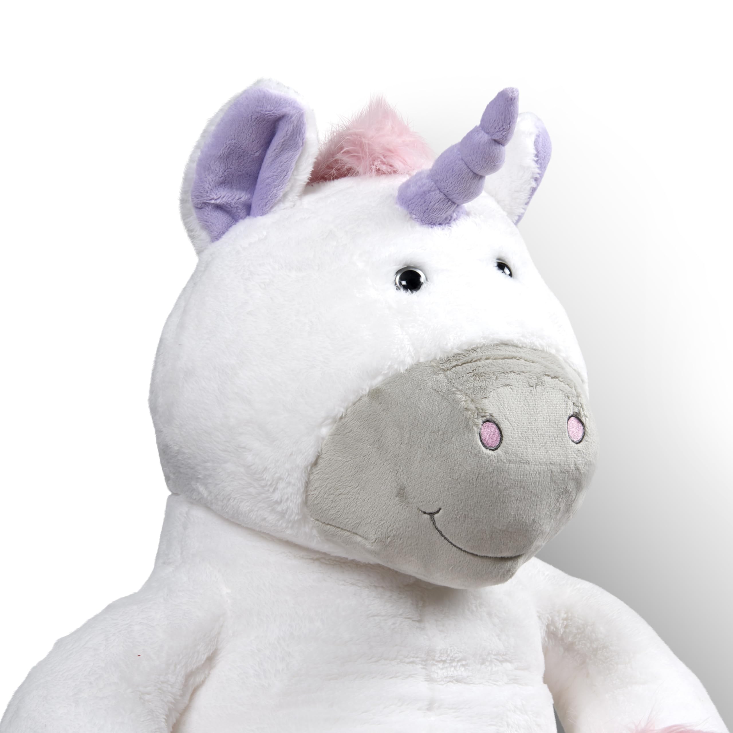 Melissa & Doug Gentle Jumbos Unicorn Giant Stuffed Plush Animal (Sits Nearly 3 Feet Tall) ,36 inches