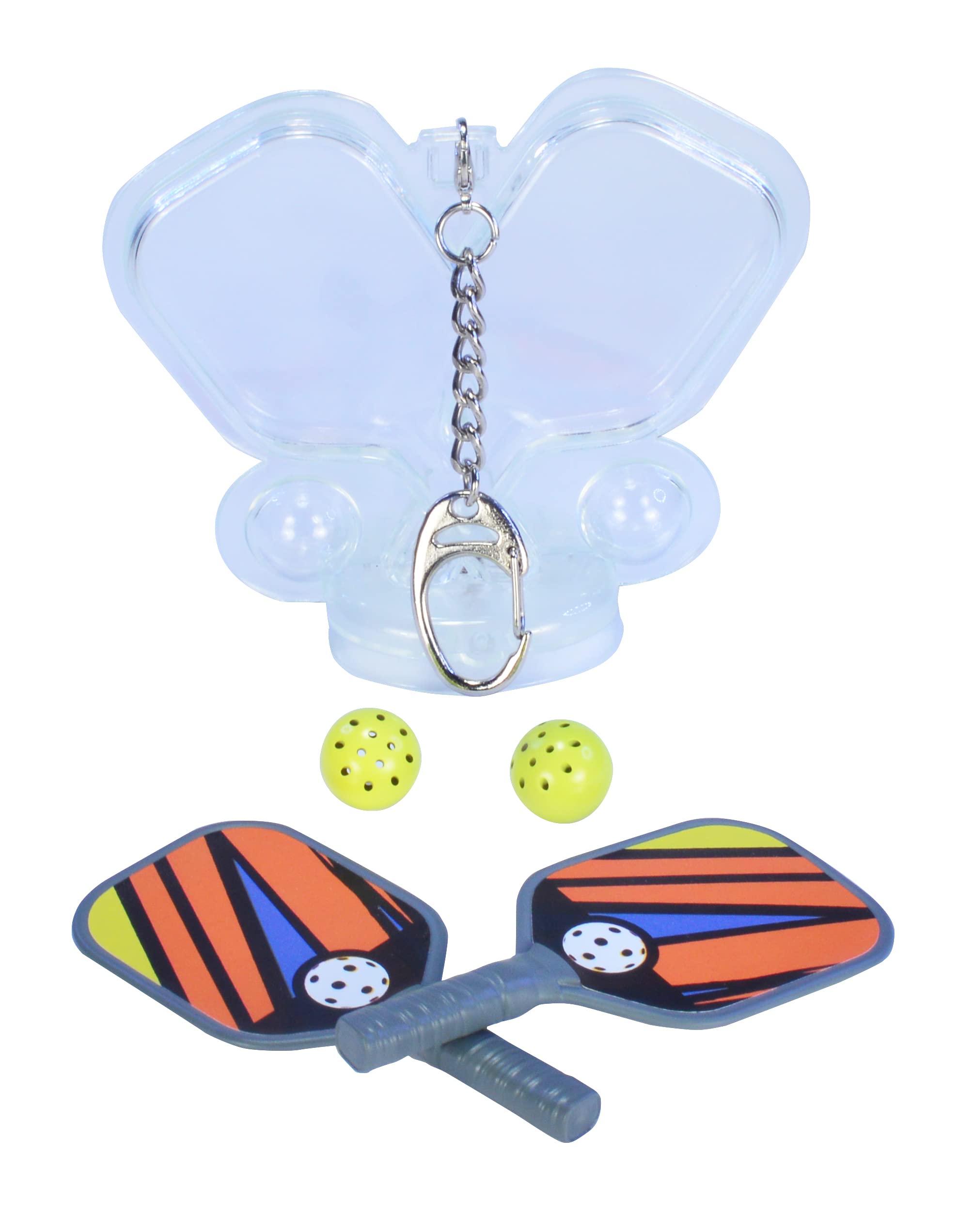 World's Smallest Pickleball Paddles & Balls