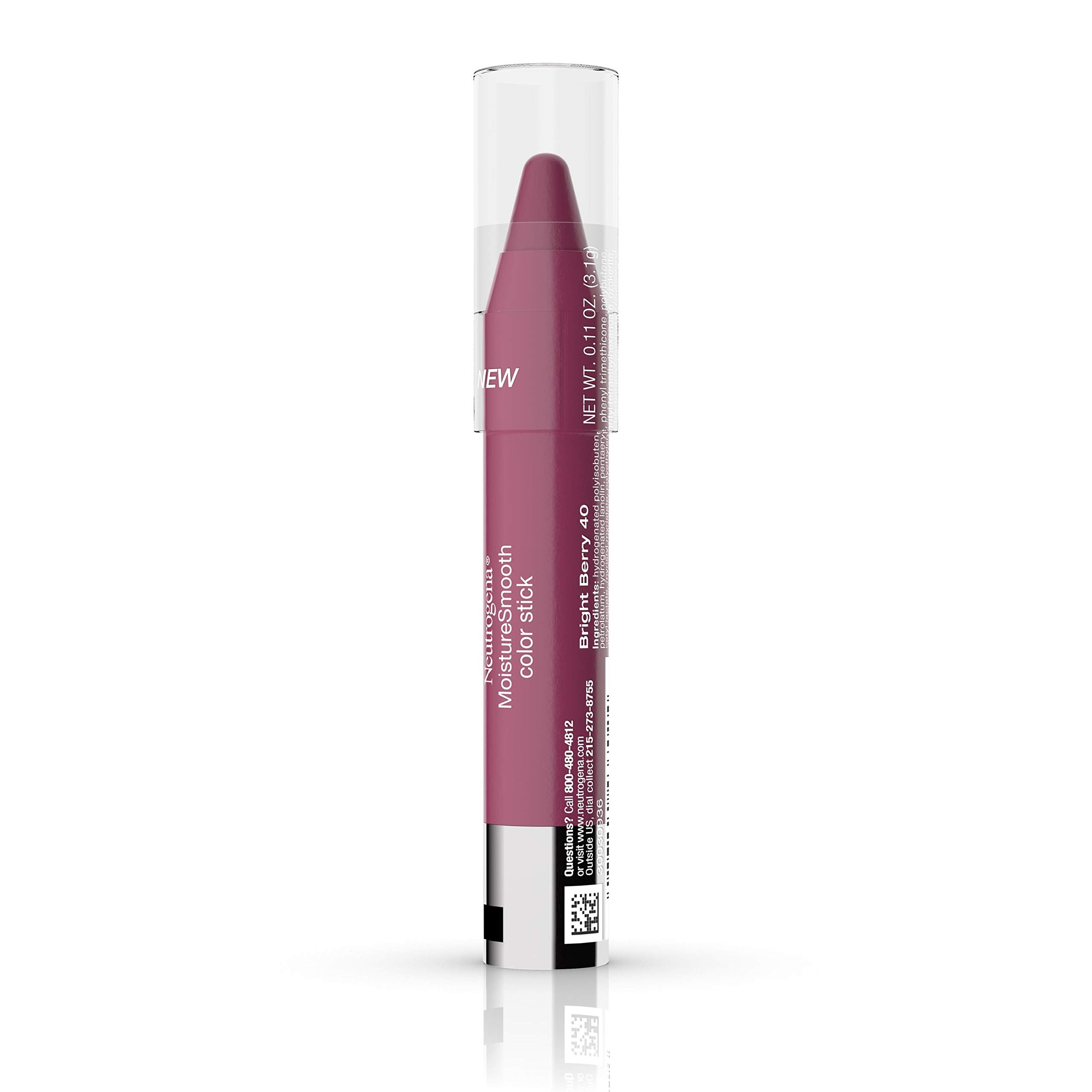 Neutrogena MoistureSmooth Bright Berry Lip Color Stick