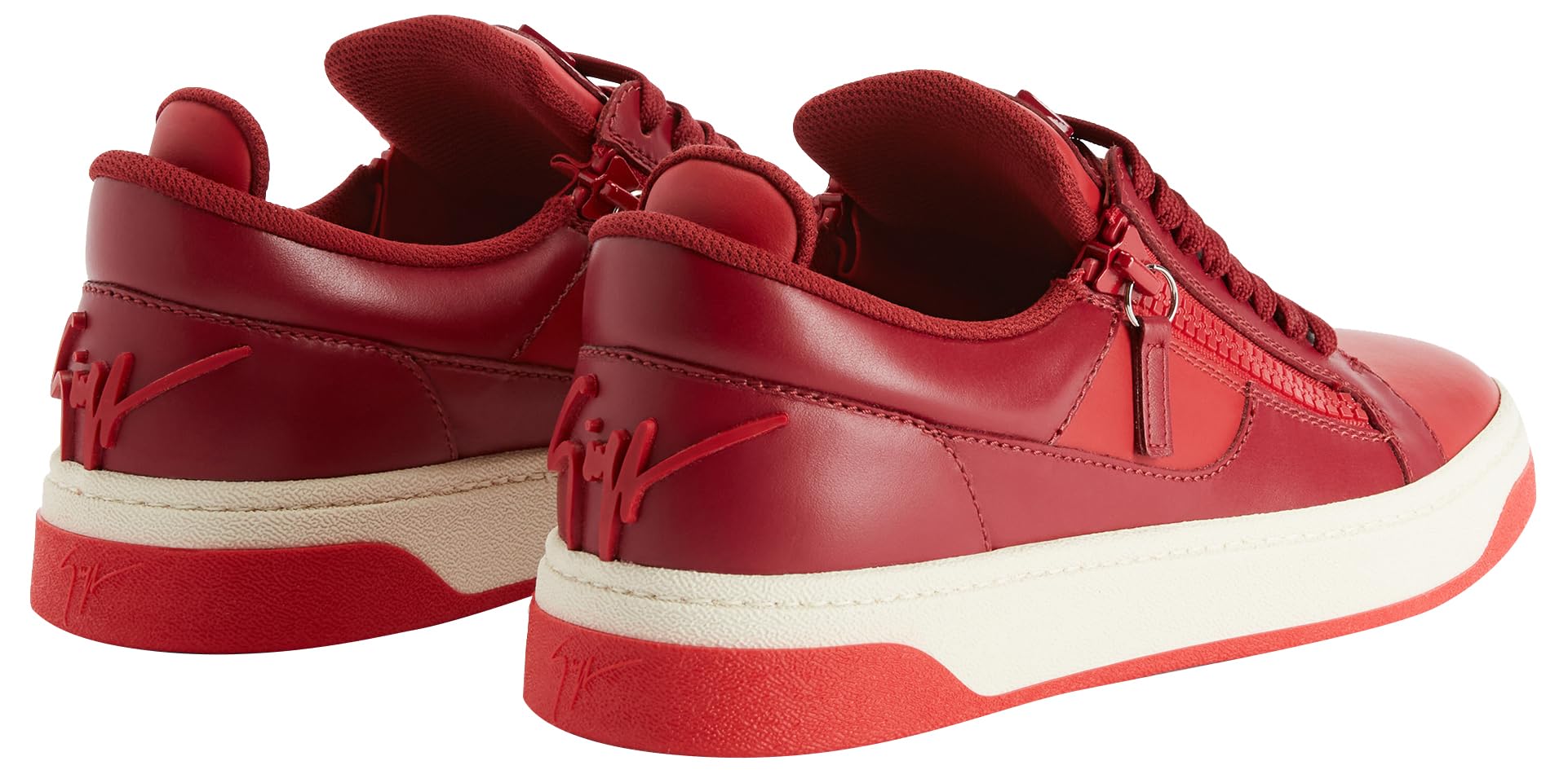 GZ94 Low Top Sneakers, 10.5, Red