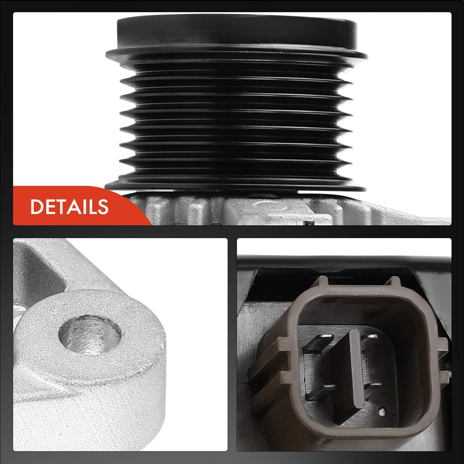 A-Premium Alternator Compatible with Toyota Highlander 2008-2013, Avalon 05-18, Venza 09-15 & Lexus ES350 07-18, RX350 07-09, V6 3.5L, 12V 130A CW 7-Groove Pulley, Replace# 27060-0P150, 27060-0P151