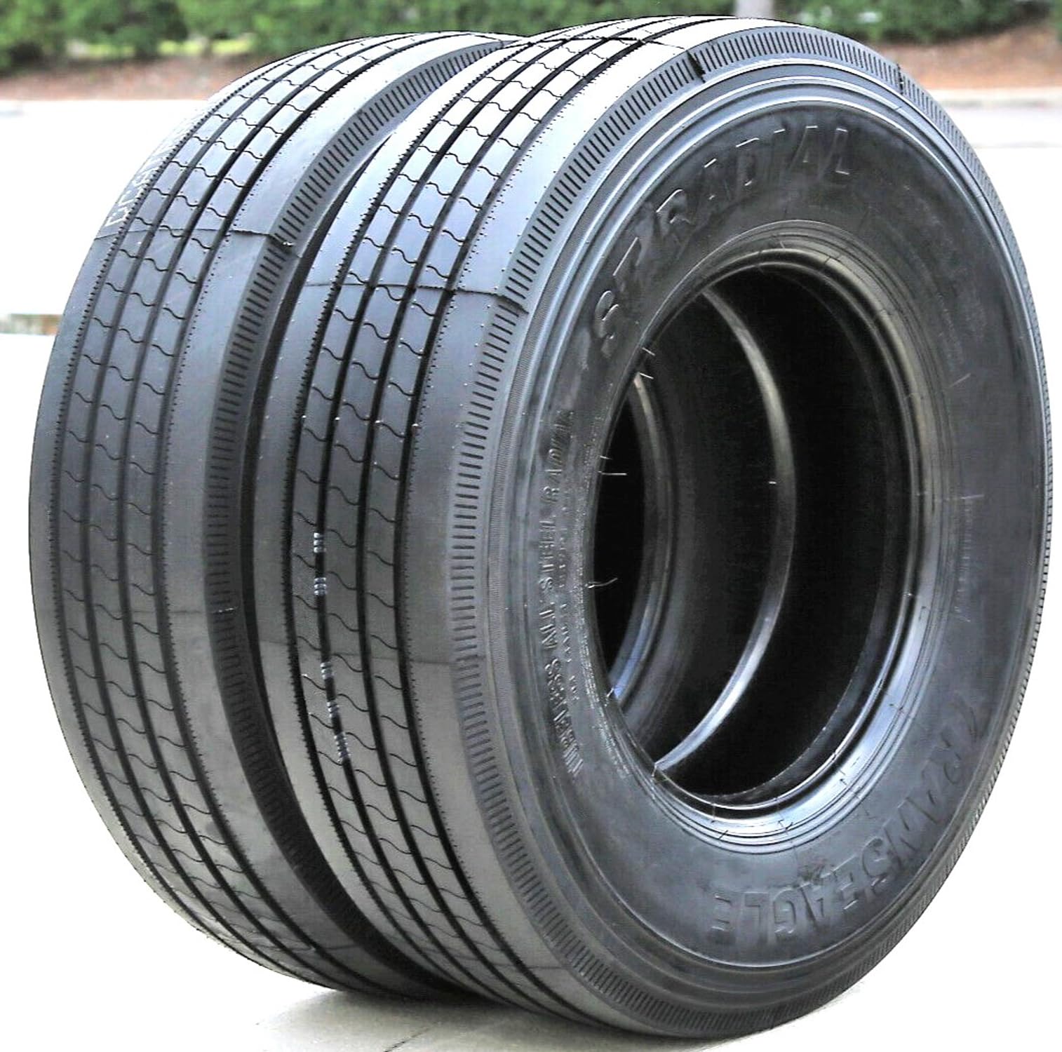Set of 6 (SIX) Transeagle ST Radial All Steel Heavy Duty Premium Trailer Radial Tires-ST235/85R16 235/85/16 235/85-16 132/127M Load Range G LRG 14-Ply BSW Black Side Wall