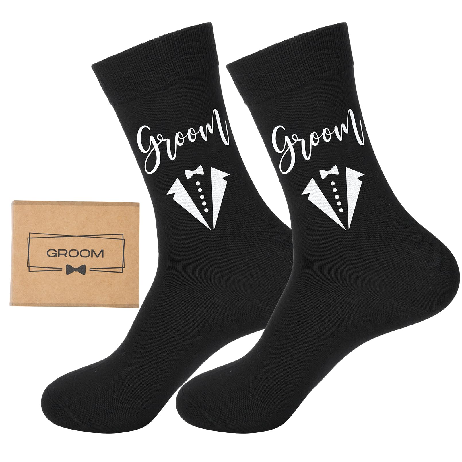 Groomsmen Gifts for Men, Groomsmen Socks Groom Socks Best Man Socks, Wedding Socks Gifts Cotton Socks Proposal Gifts