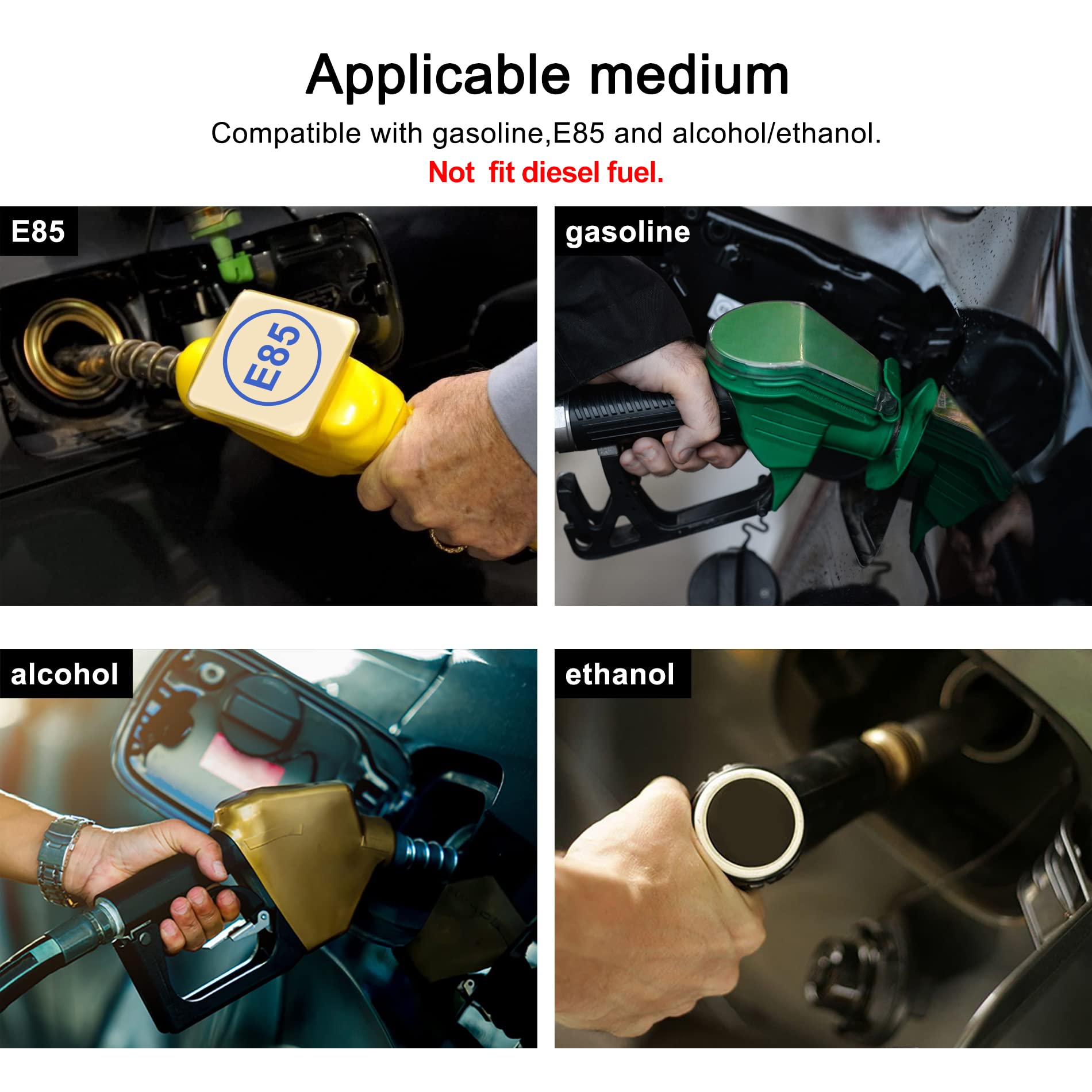EVIL ENERGY Fuel Pressure Regulator 6AN EFI Bypass Return Adjustable (30-70PSI)