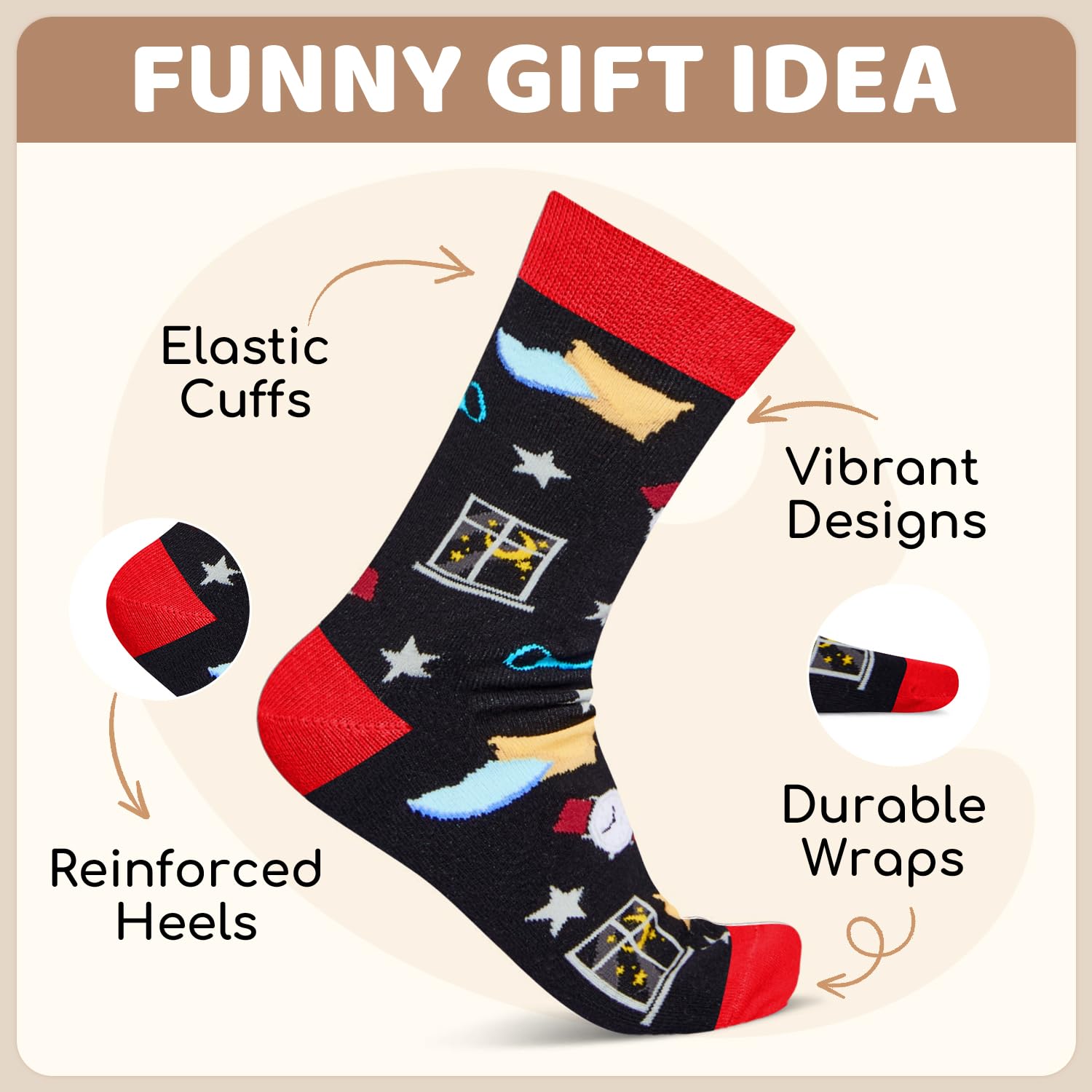 Zmart Birthday Gifts For Men - Im Not Sleeping Socks, Gifts For Dad Husband Grandpa, Father Day Gifts Socks, Gifts For Elderly Men, Christmas Stocking Stuffers