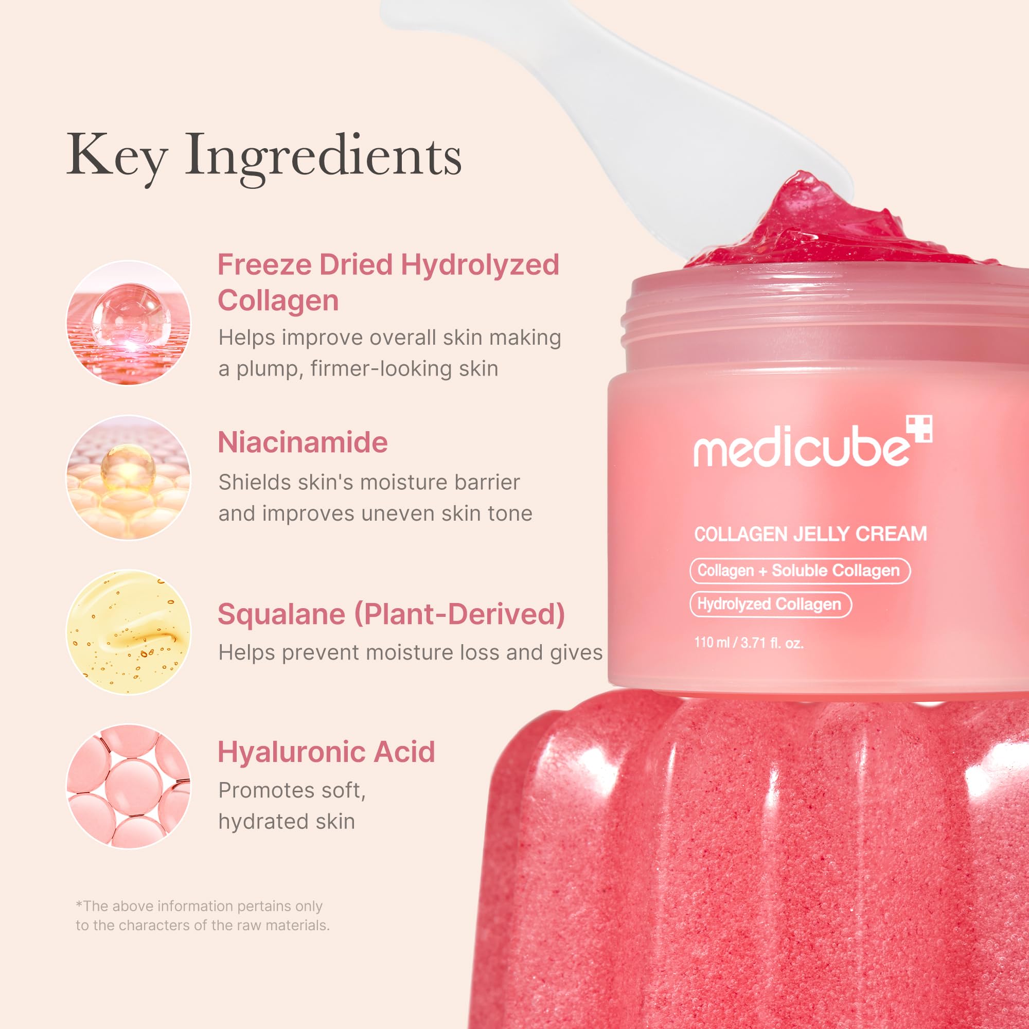 medicube Viral Collagen Big Size Duo: Collagen Jelly Cream 110ml and Triple Collagen Cream | Niacinamide, Hyaluronic Acid for Glowing, Fimer-Looking Skin