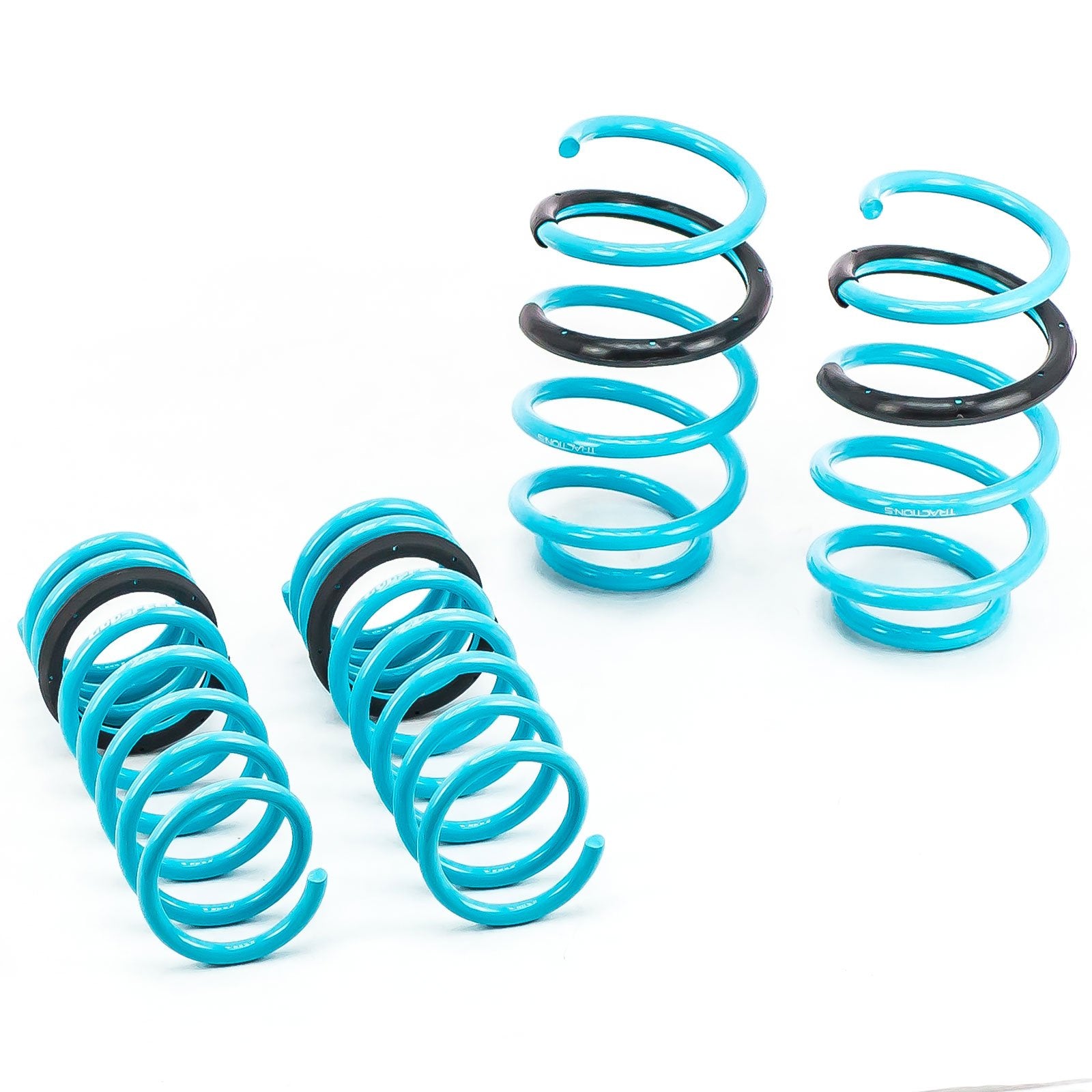 Godspeed LS-TS-FD-0005-B Traction-S Performance Lowering Springs, Reduce Body Roll, Improved Handling, Set of 4, compatible with Ford Focus SE/SEL/TITANIUM 2014-2019