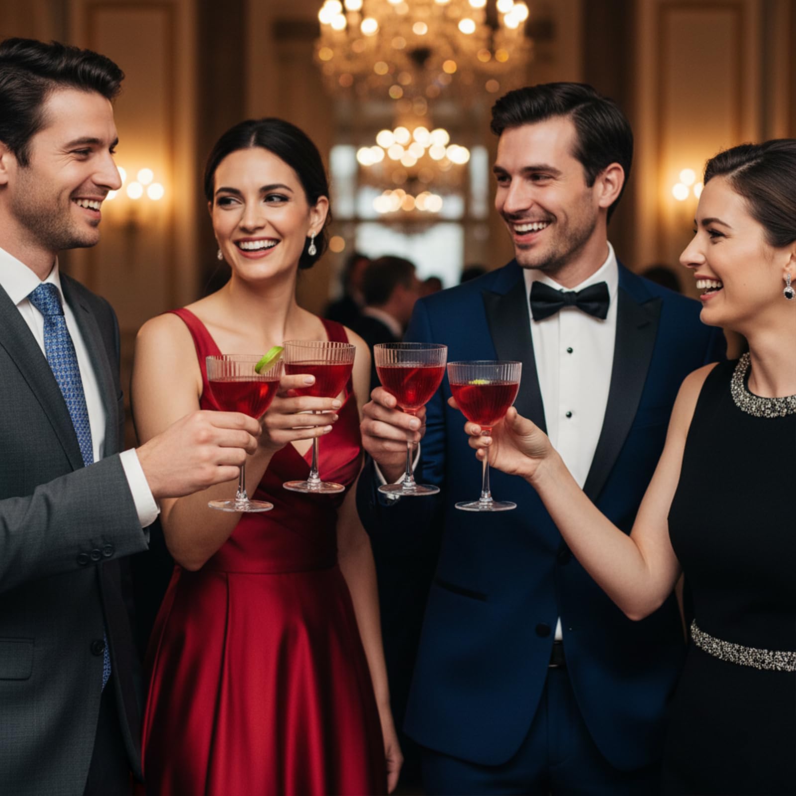 SIPBYSOP Nick and Nora Cocktail Glasses - Coupe Glasses Set of 4, Vintage Ribbed Martini Glassware, Crystal Cordial Cups for Whiskey, Gin, Vodka, Champagne, Women Gifts, 5 Oz