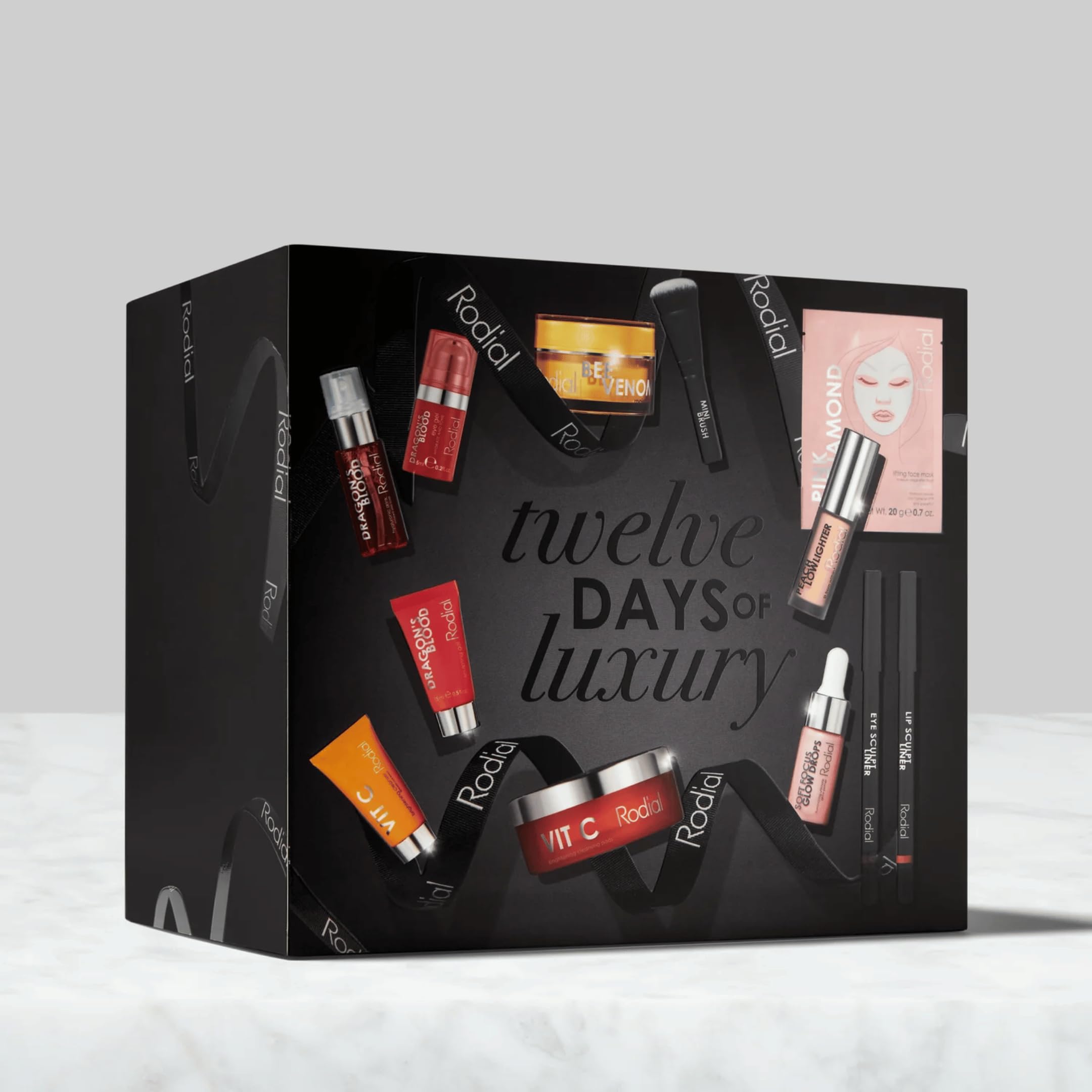 Rodial Advent Calendar Luxurious Skincare & Makeup Kit | 12 Days of Luxury | Skincare Kit | Glowing | Firming | Hydrating