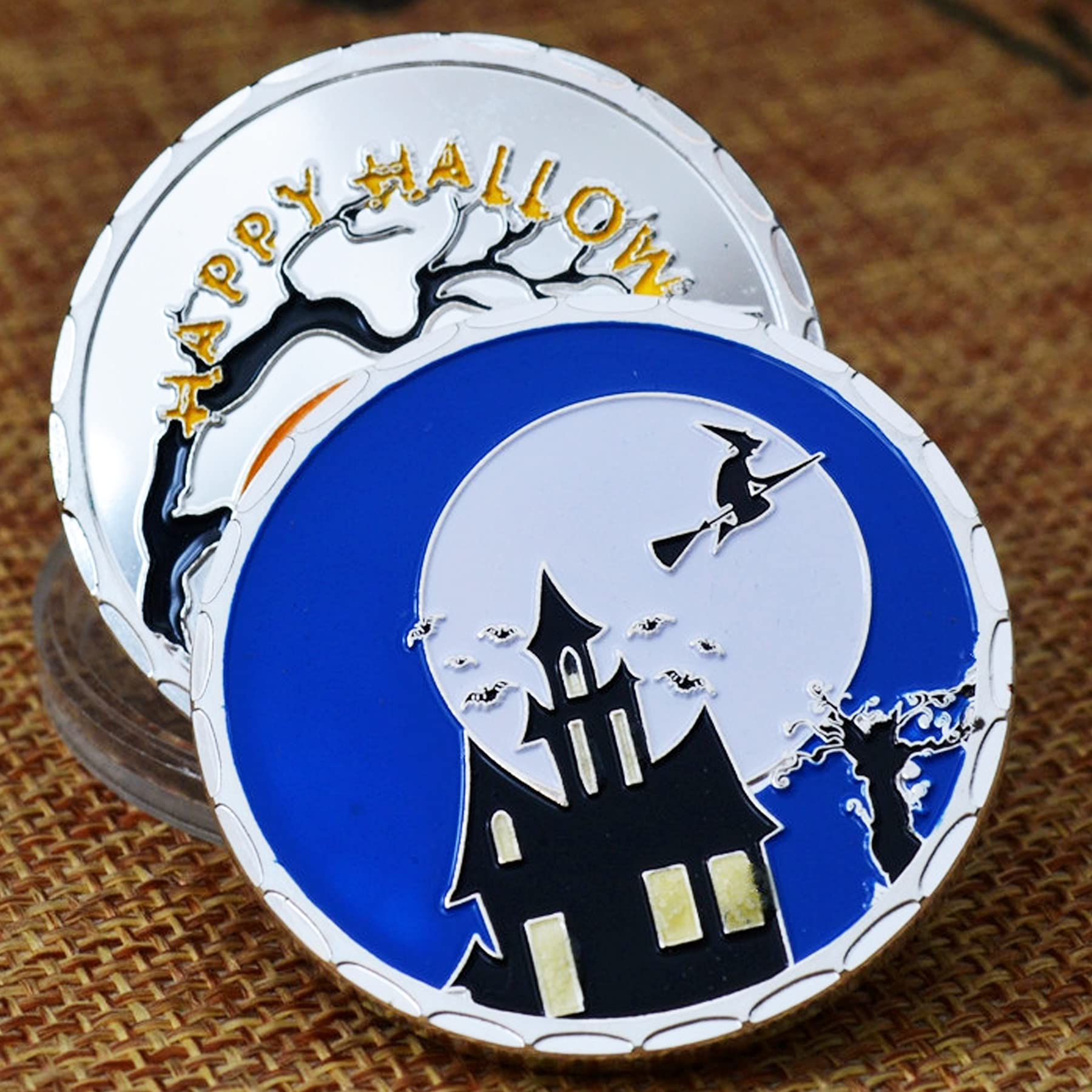 MXHUA Happy Halloween Challenge Coin