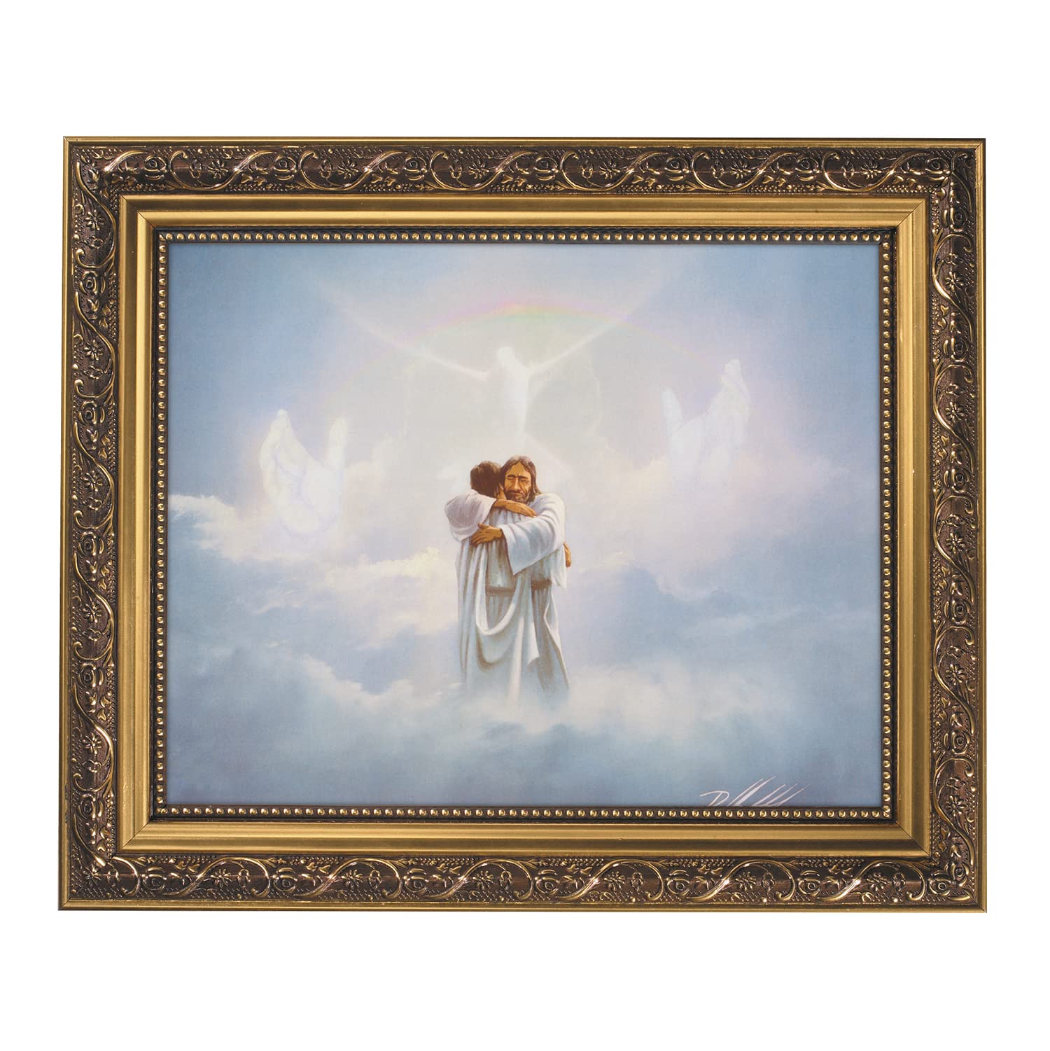 1home FRM PRT 13" Hahlbohm Homecomng, Ornate Gold Frame
