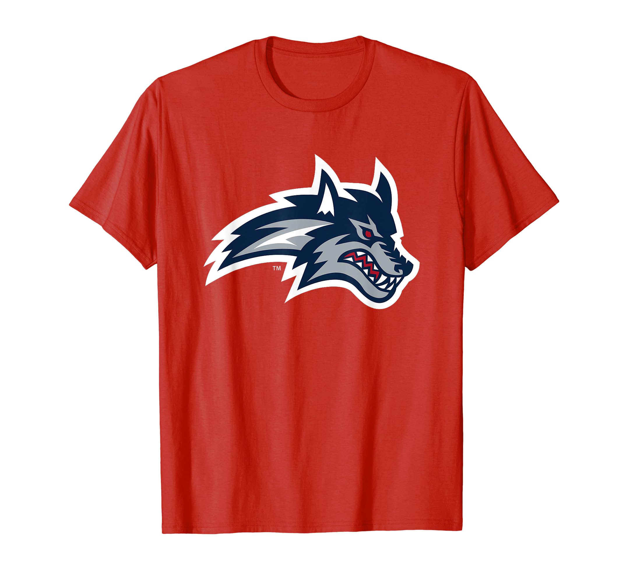 Stony Brook Seawolves Icon Red Officially Licensed T-Shirt